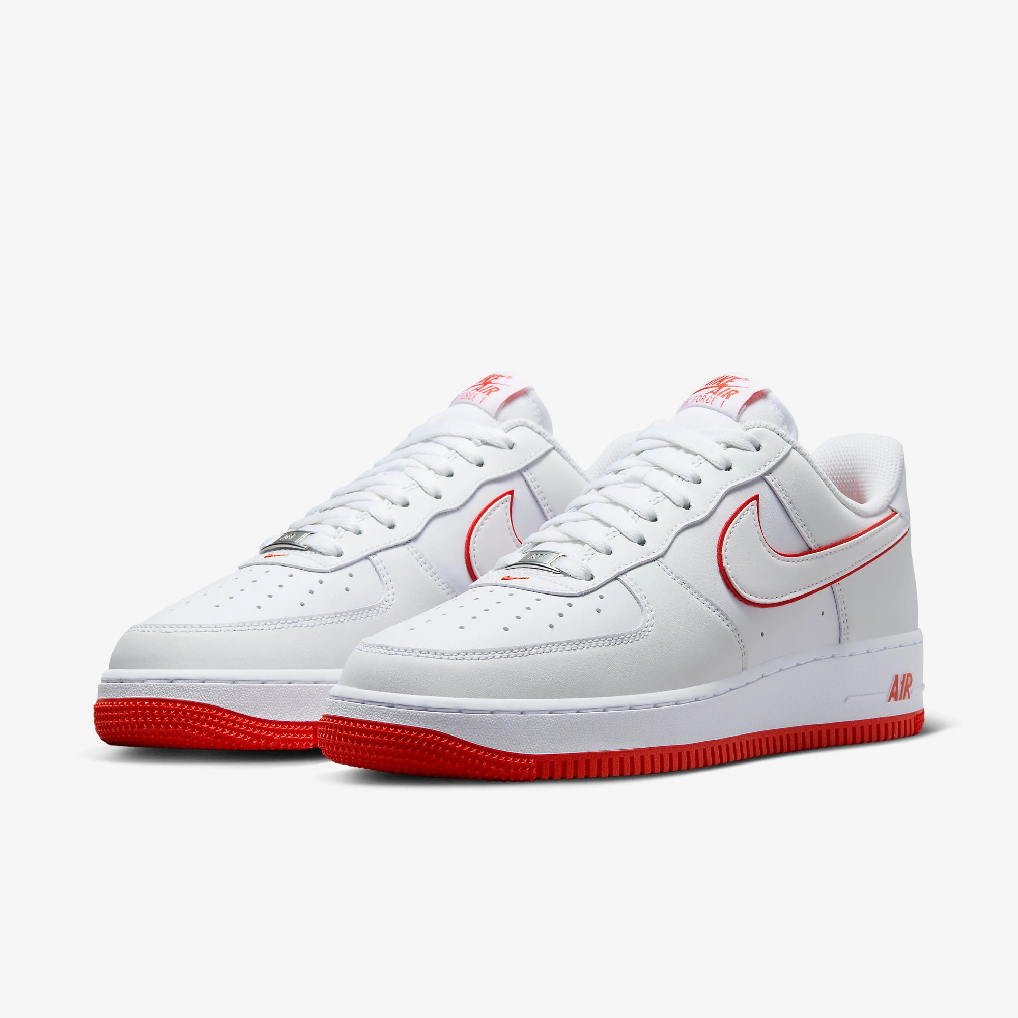 Nike Air Force 1 Low '07 White Picante Red