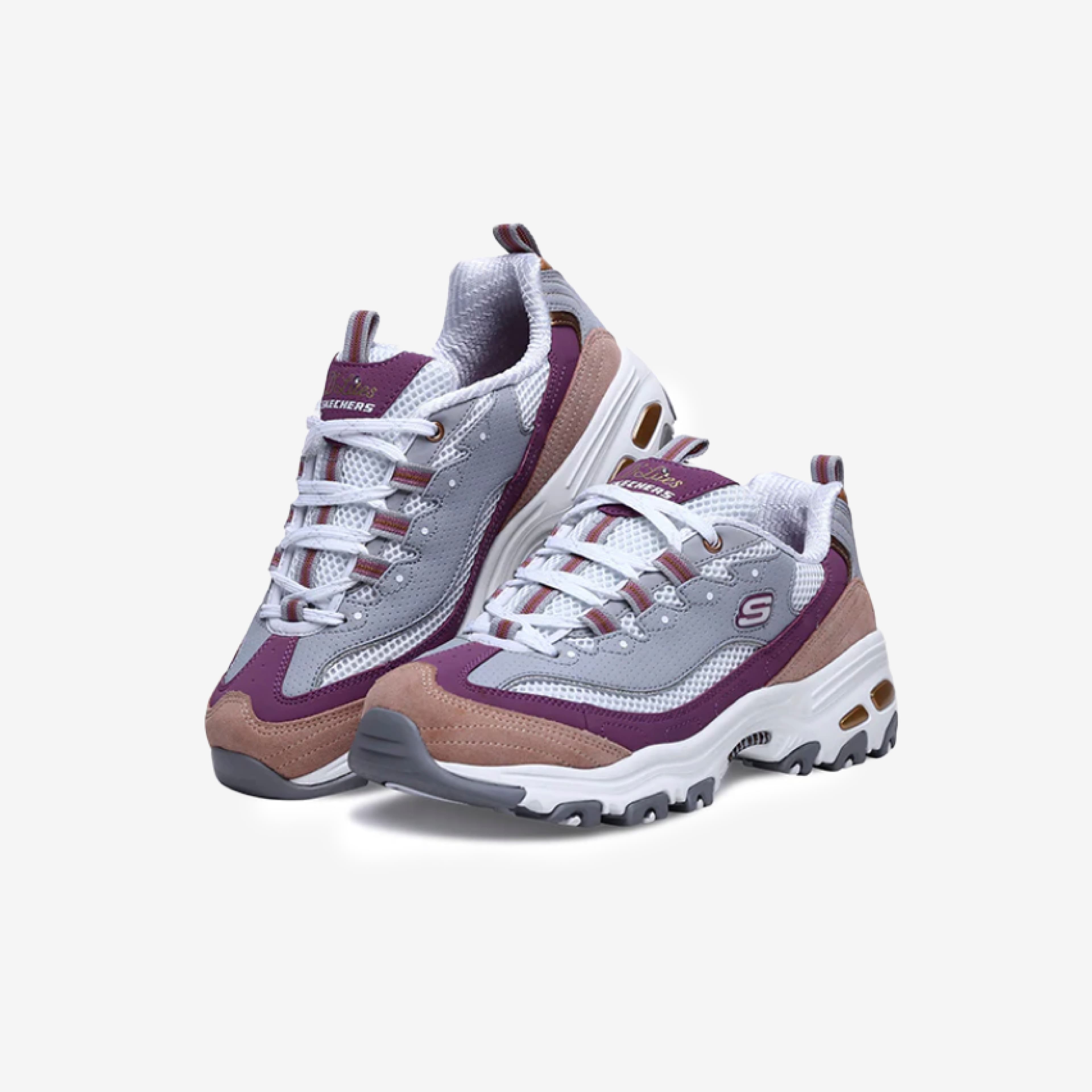 Skechers D'lites 2.0 Chance 'Grey Purple'