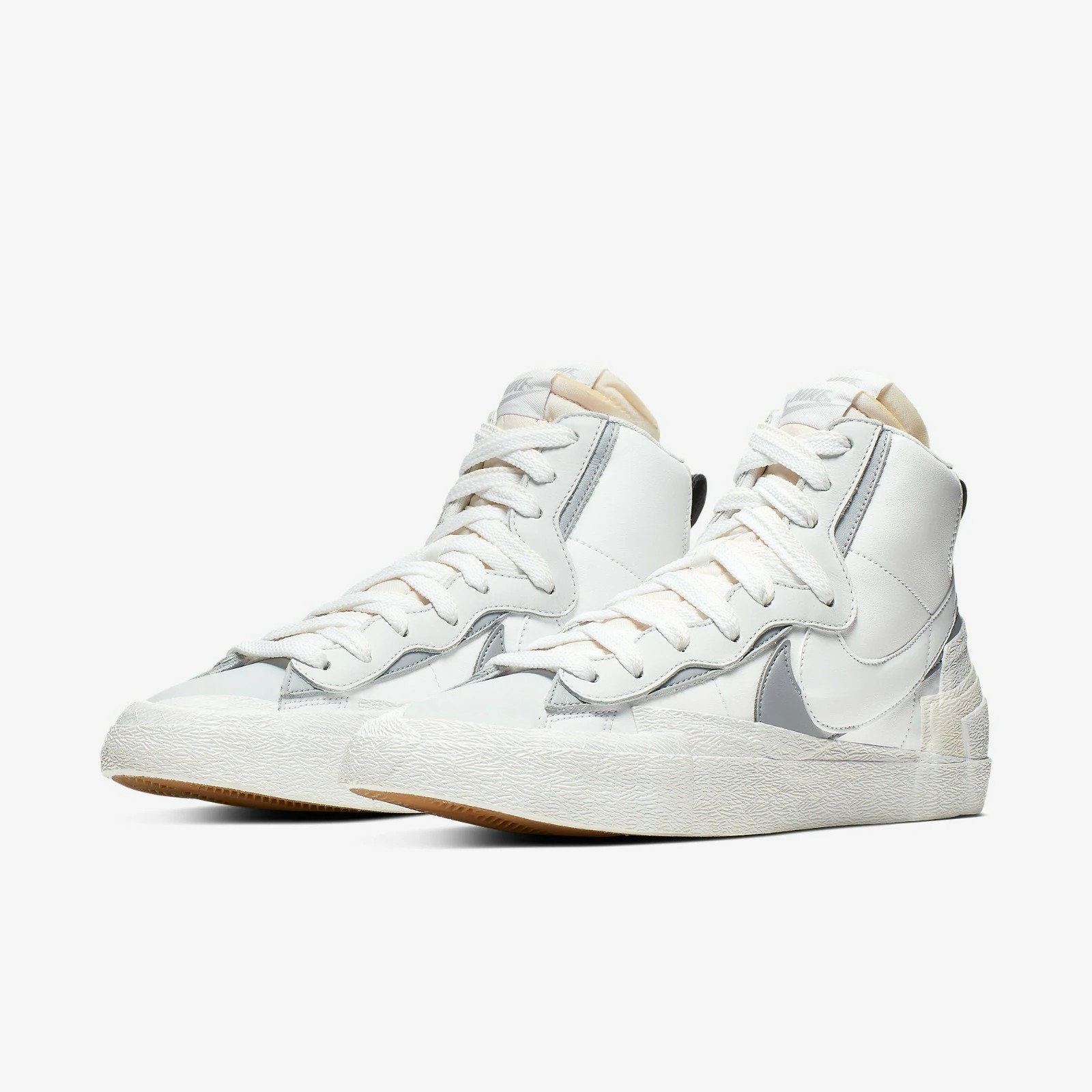Nike Blazer Mid Sacai - Triple White