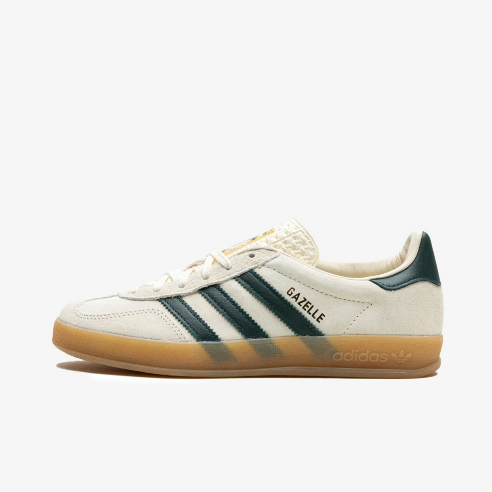 Adidas Gazelle Indoor Cream White Green Gum