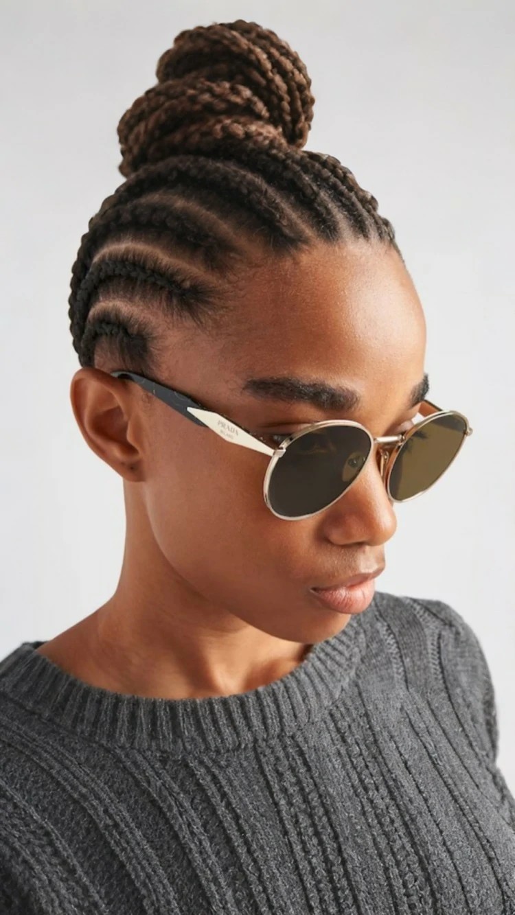 Prada PR65ZS Gold Grey