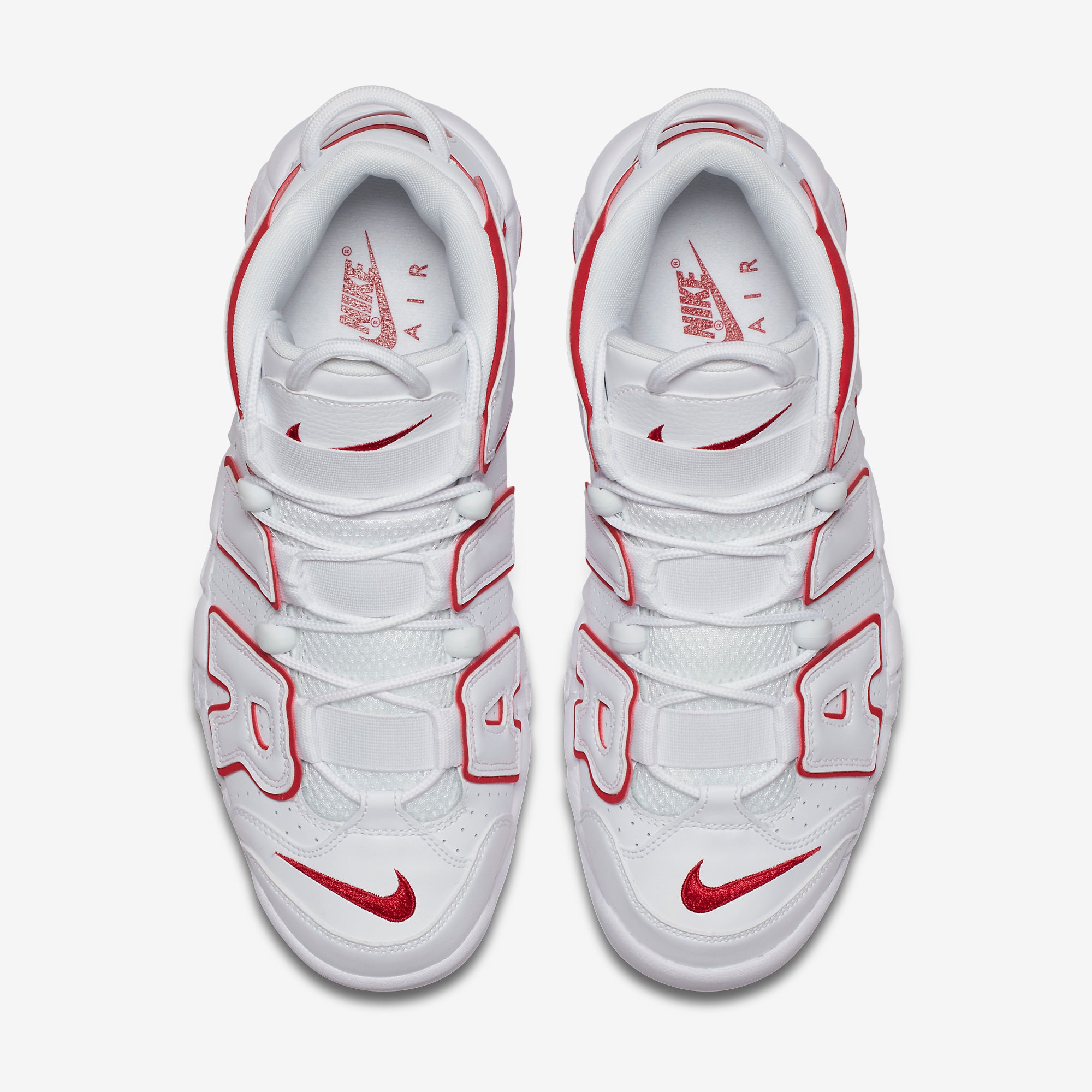 Nike Air More Uptempo White Varsity Red