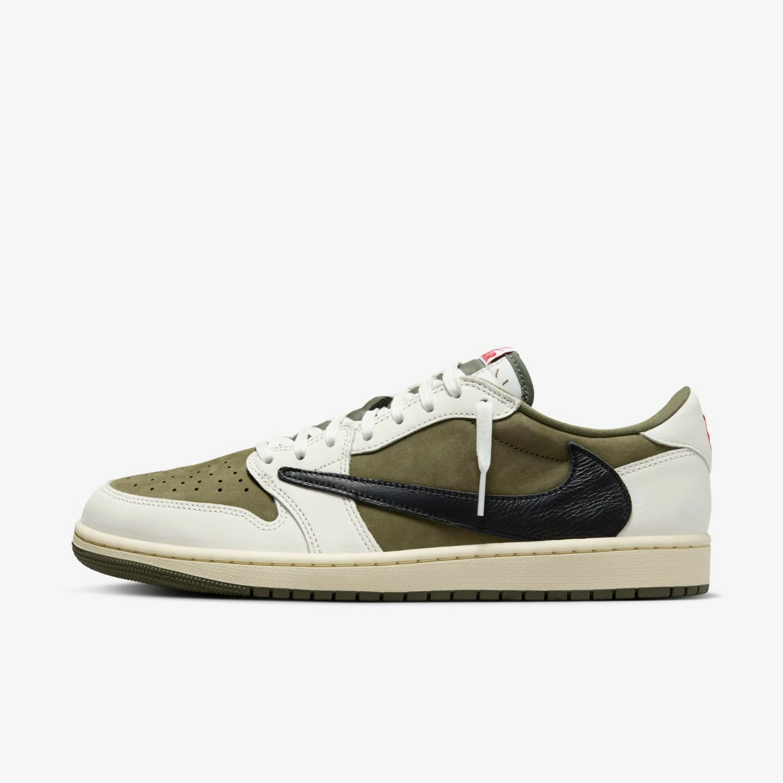 Nike Air Jordan 1 Retro Low Golf Travis Scott Neutral Olive