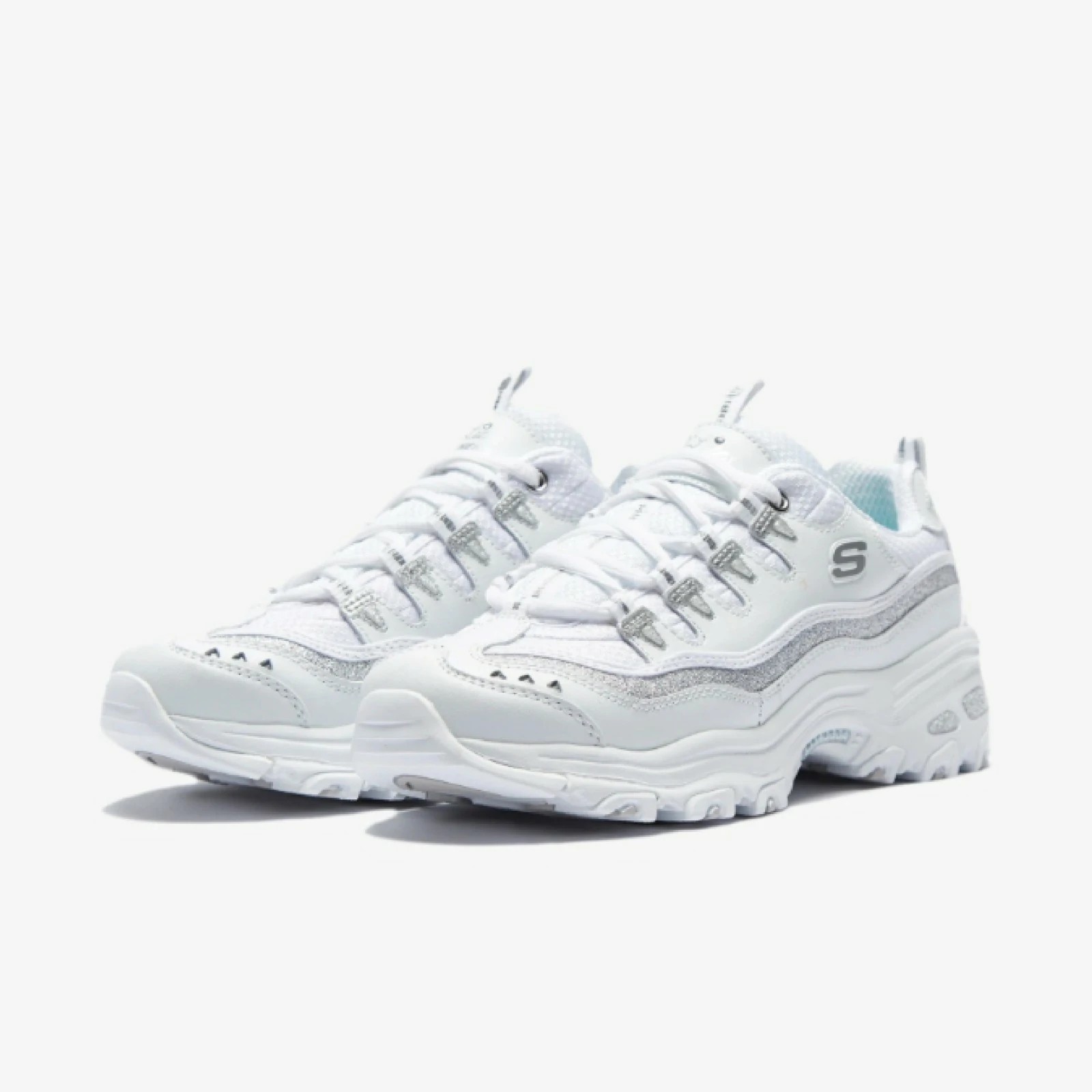 Skechers D'lites - Now & Then Beyaz Sneakers