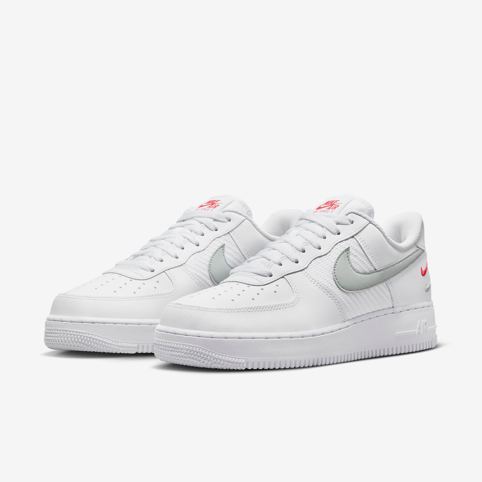 Nike Air Force 1 07 Double Swoosh White Picante