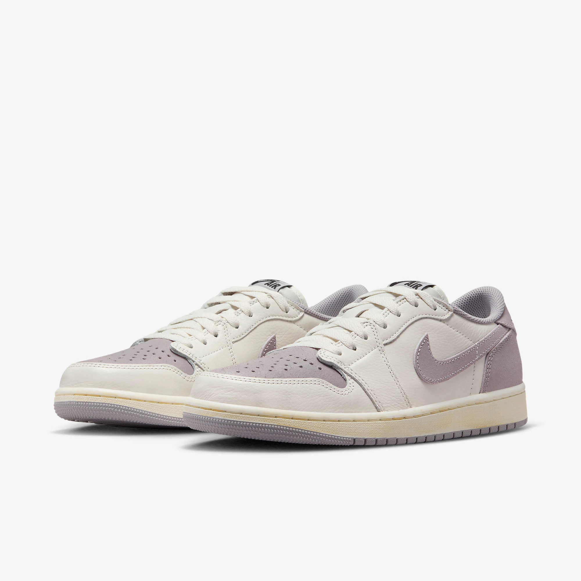 Air Jordan 1 Low OG Sail Atmosphere Grey Black