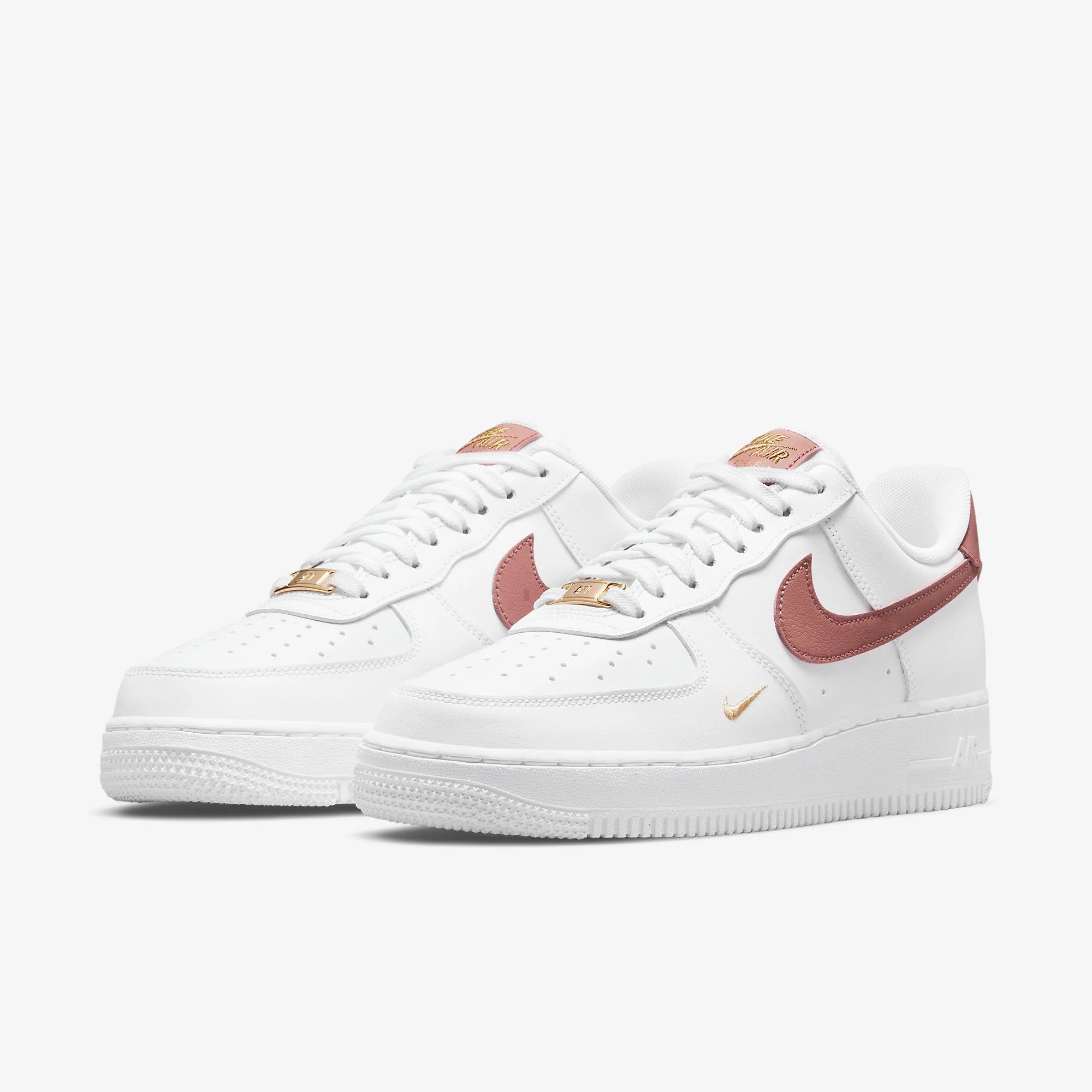 Nike Air Force 1 07 Essential White Rust Pink