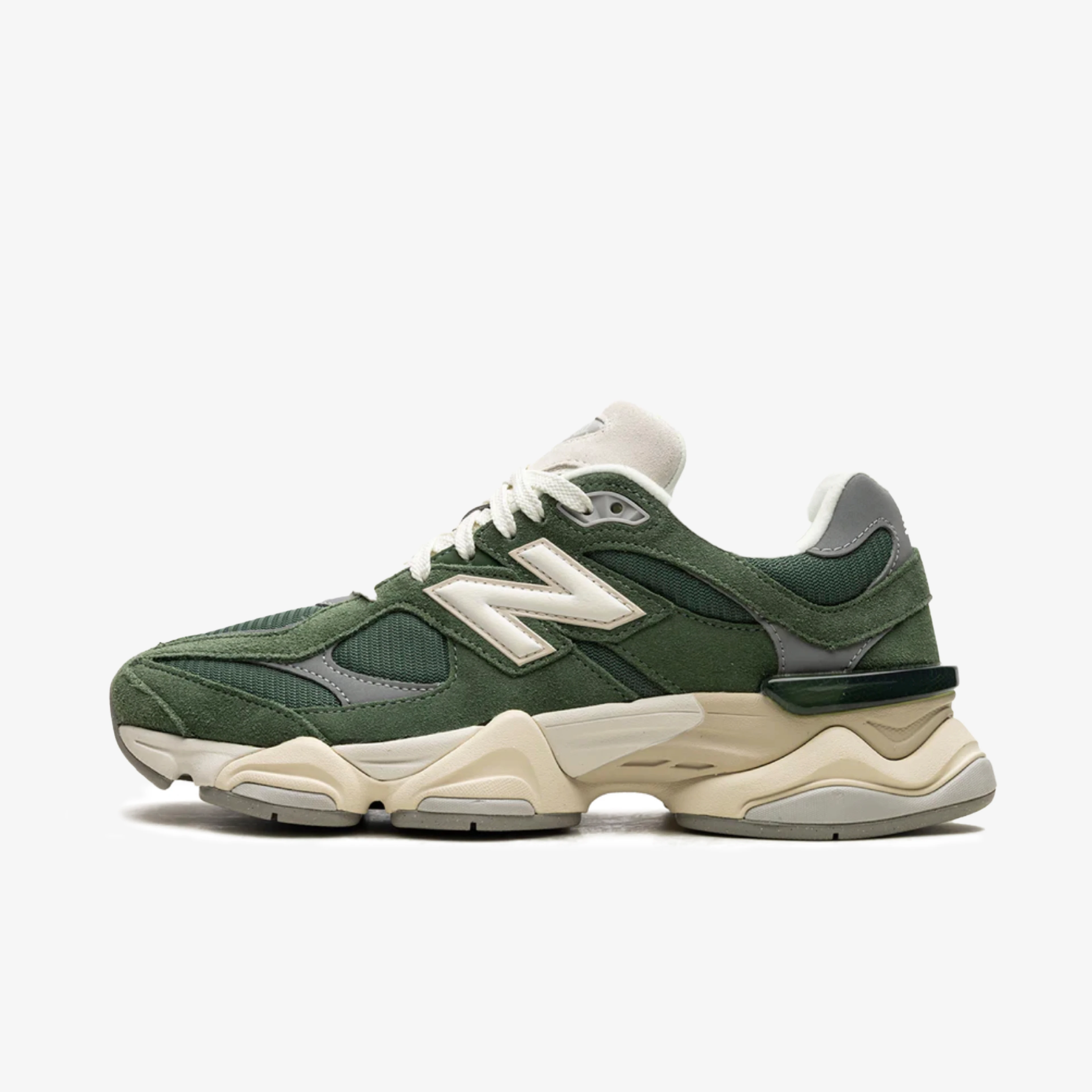 New Balance 9060 Green Suede