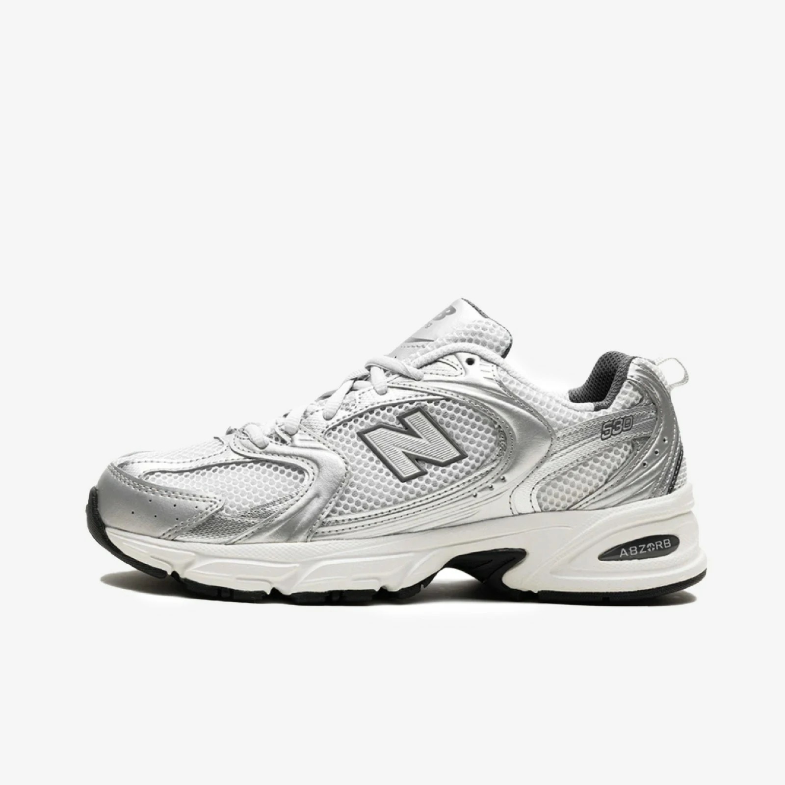 New Balance 530 Grey Matter  Silver Metallic
