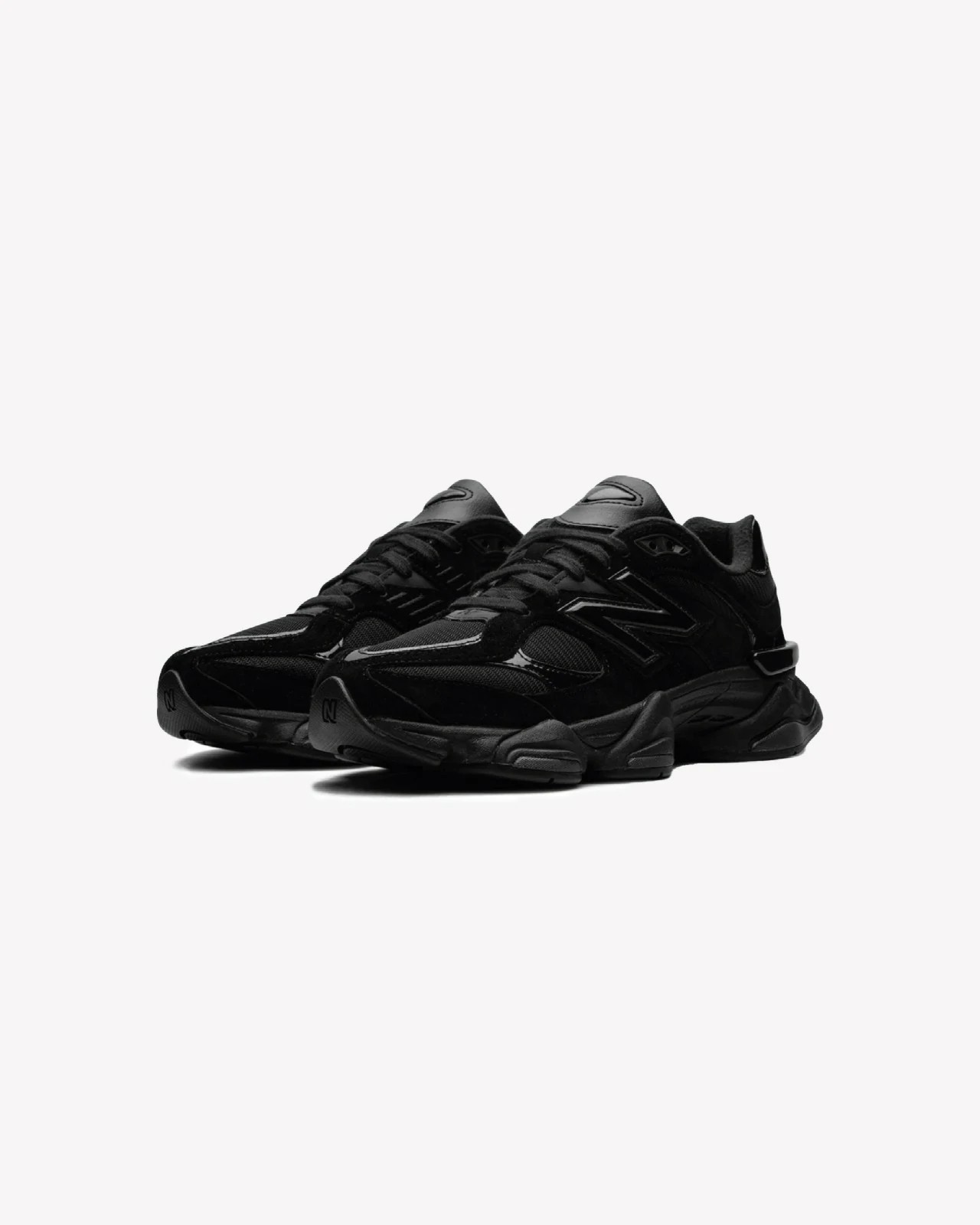 New Balance 9060  Triple Black Patent