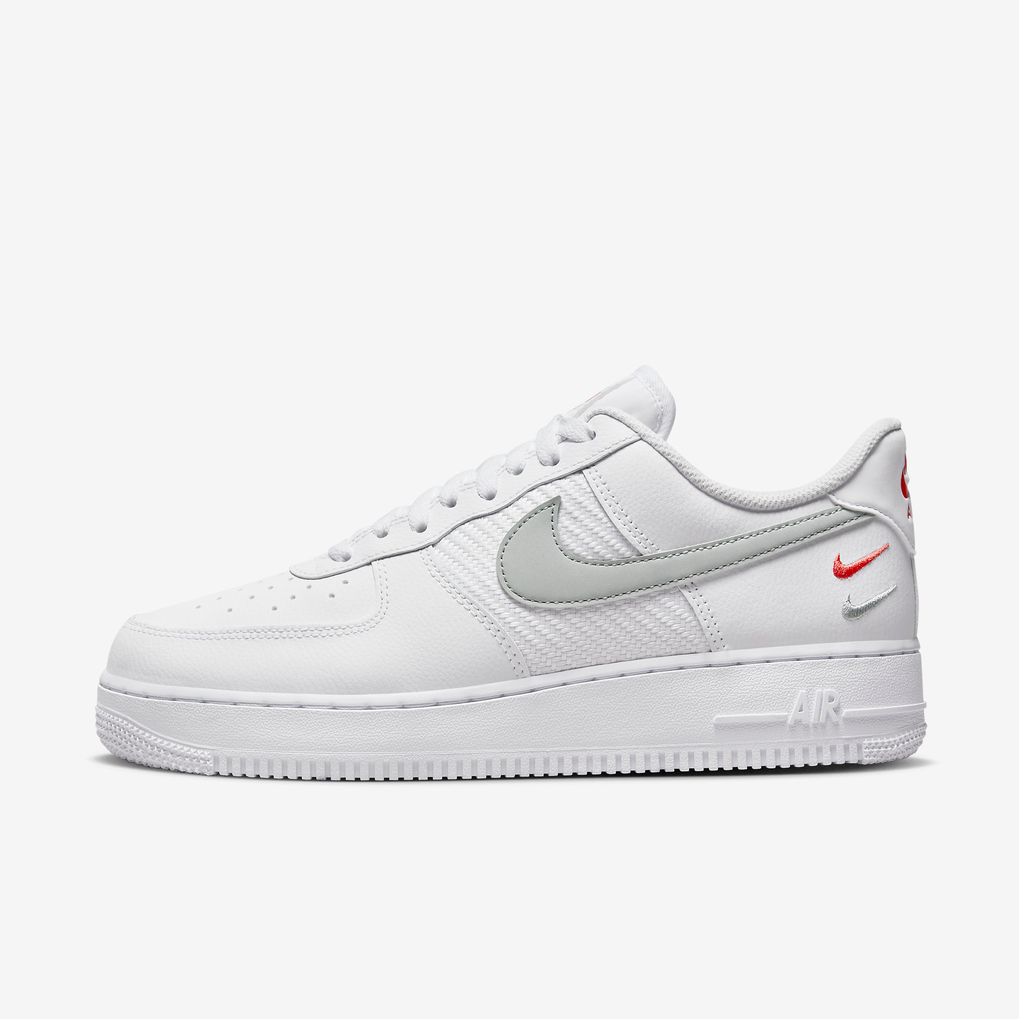 Nike Air Force 1 07 Double Swoosh White Picante
