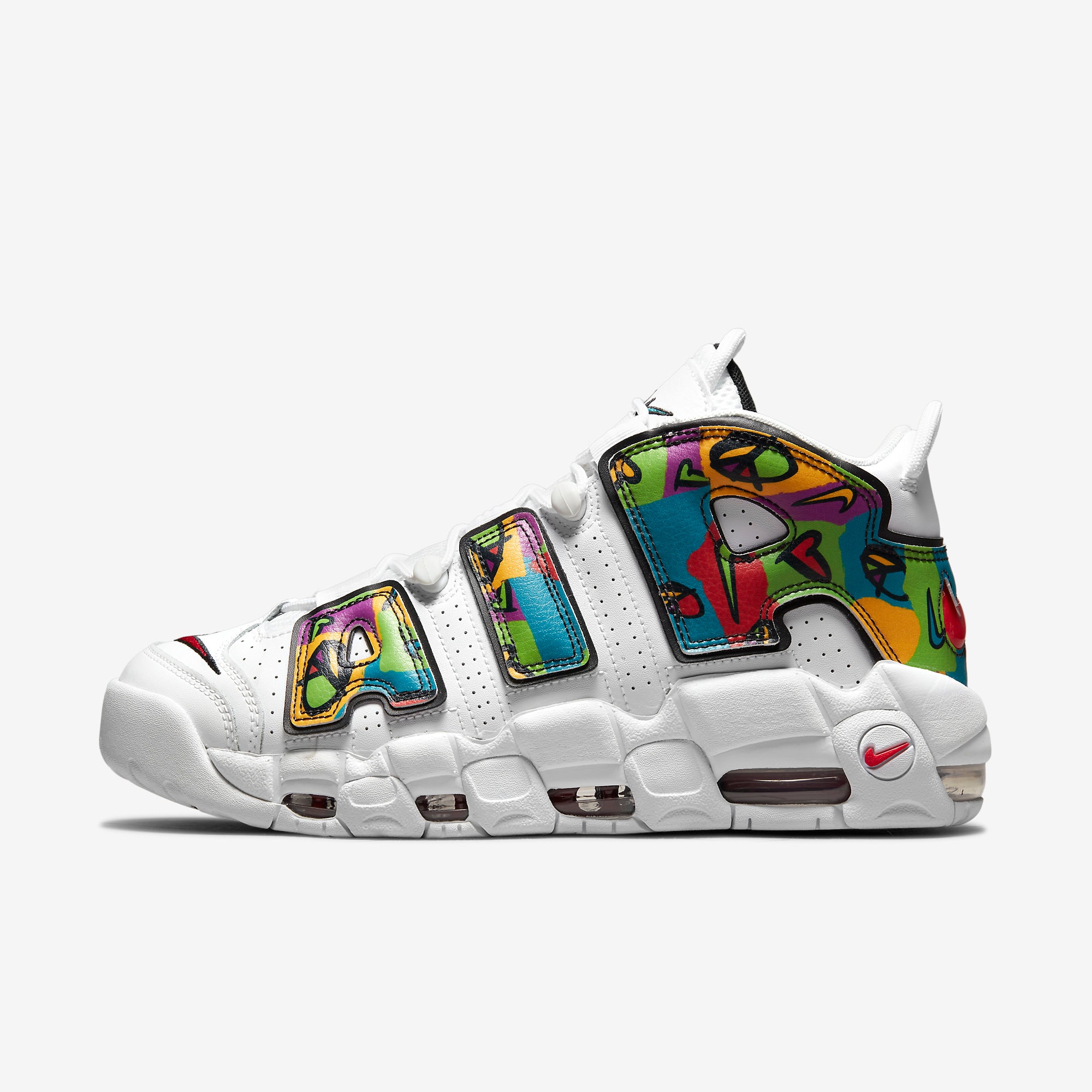 Nike Air More Uptempo Peace Love