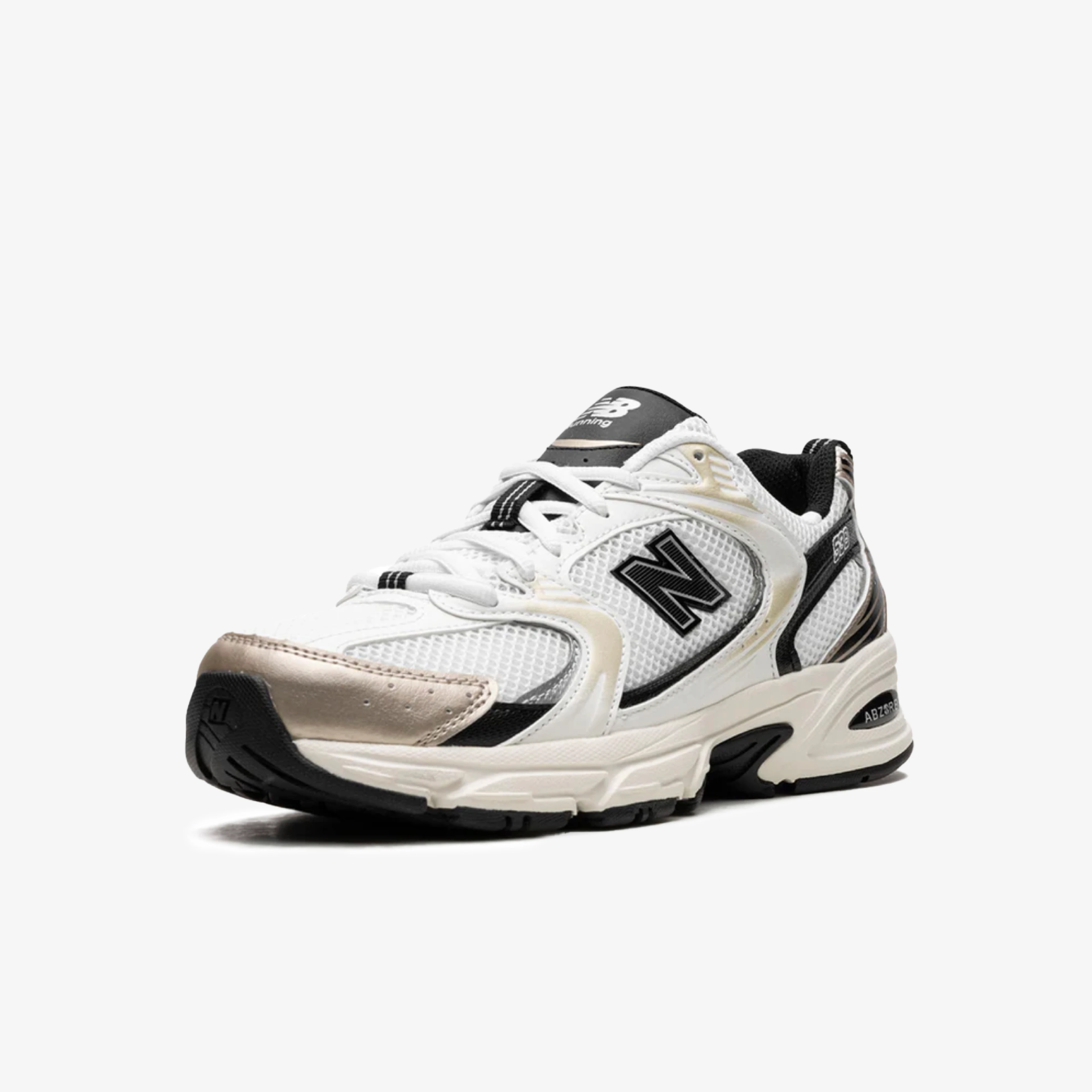 New Balance 530 White Light Gold Metallic