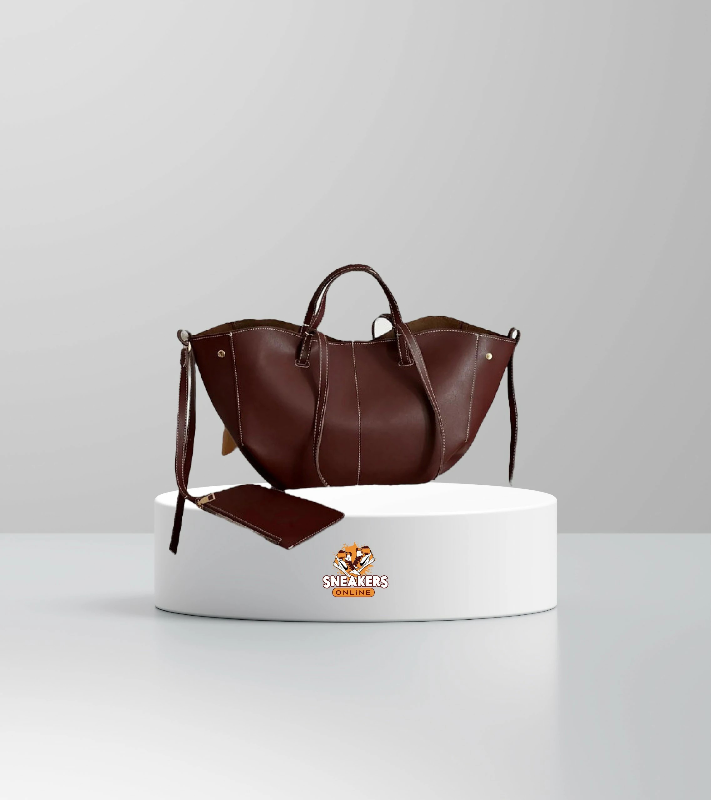 POLENE Bag Burgundy (50x28)