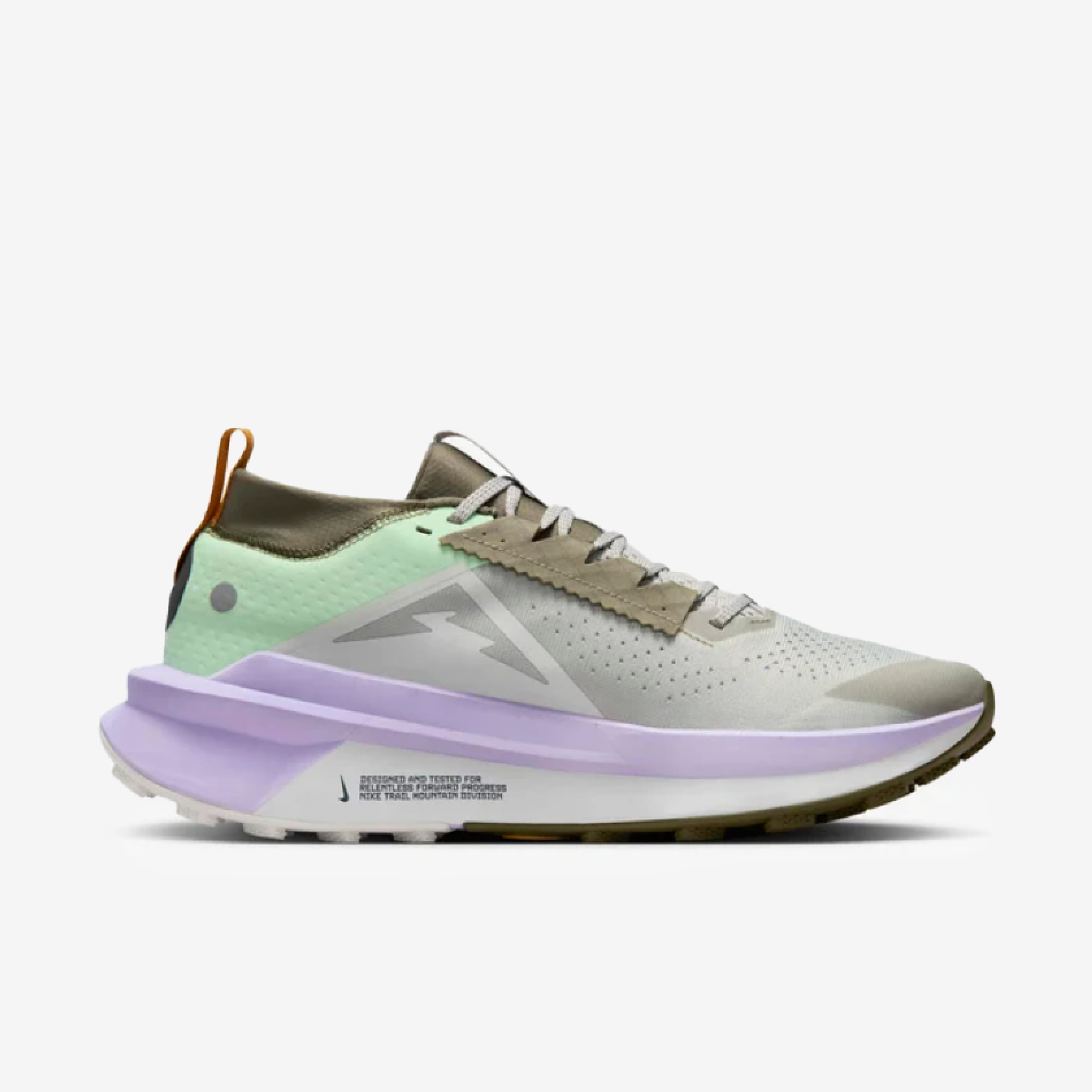 Nike ZoomX Zegama 2 Light Iron Ore Vapor Green Lilac Bloom Anthracite
