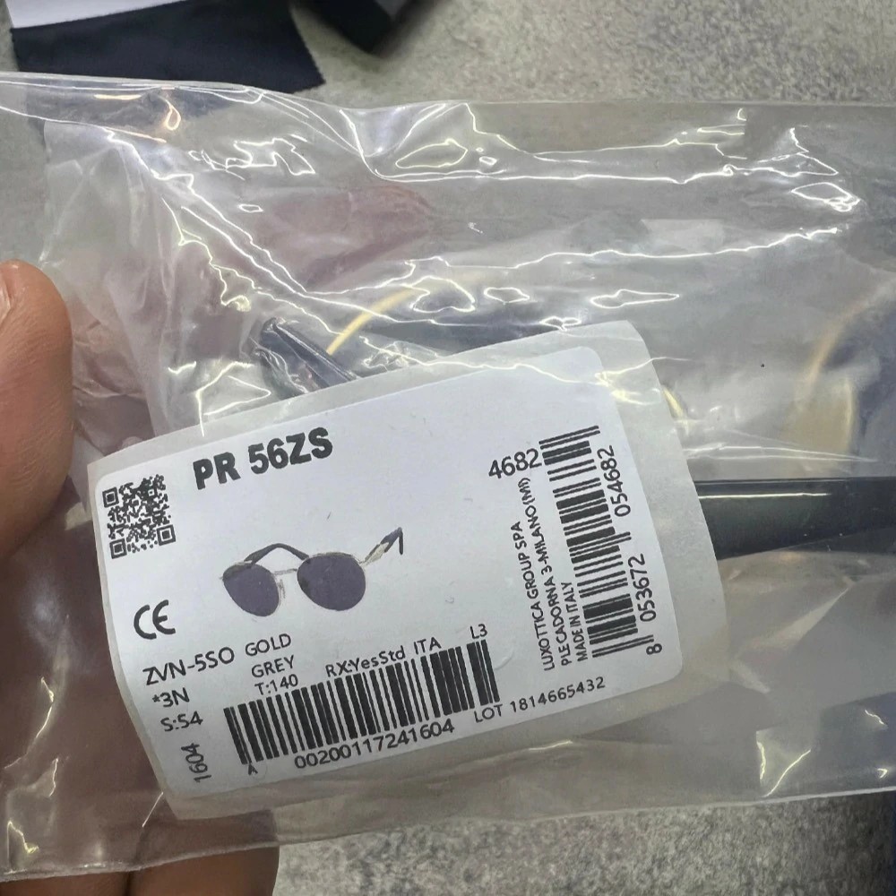 Prada PR65ZS Gold Grey