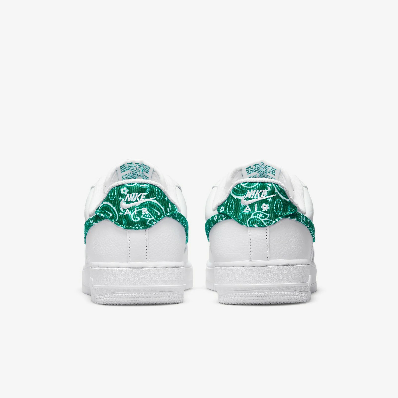 Nike Air Force 1 Green Paisley
