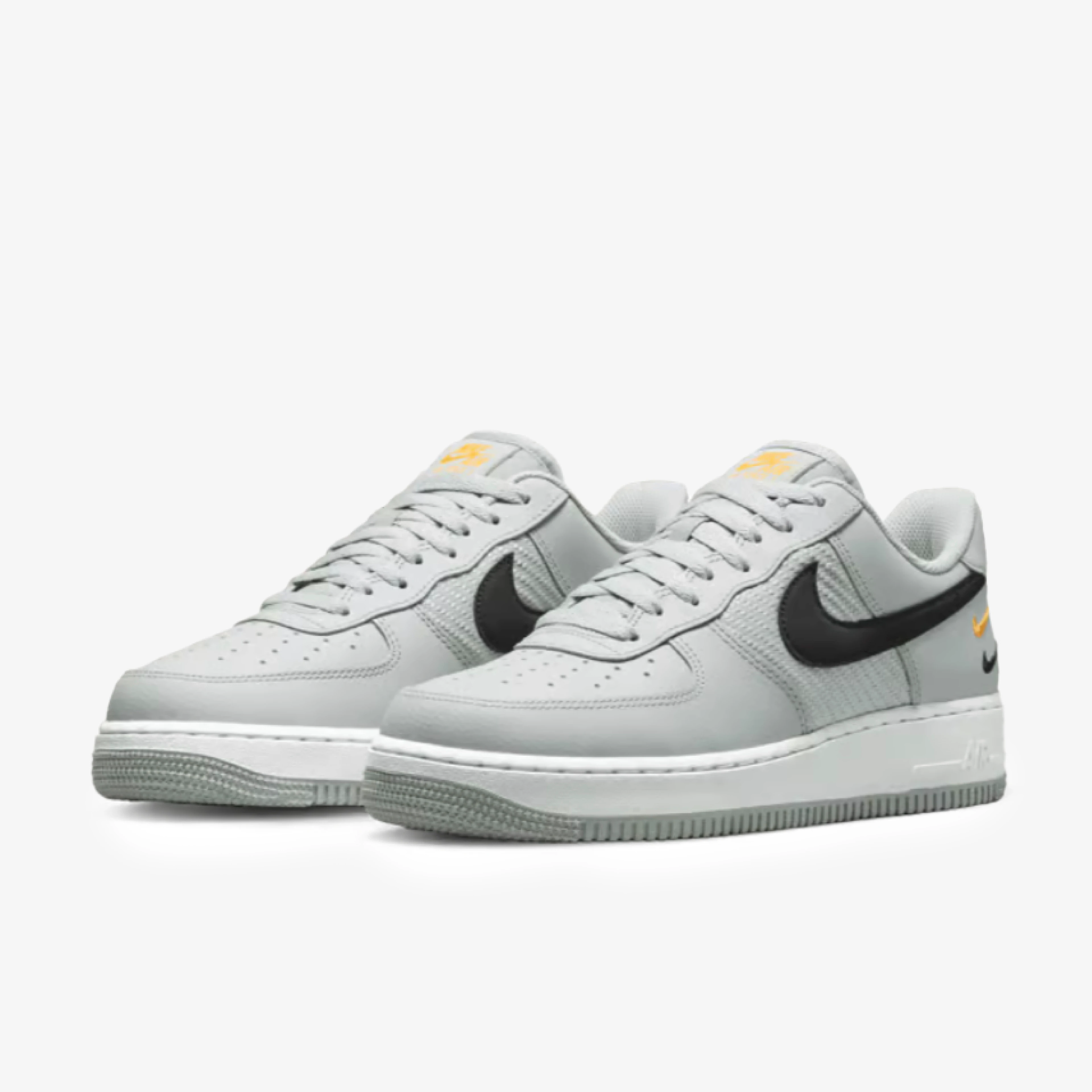 Nike Air Force 1 Low '07 Double Mini Swoosh Wolf Grey