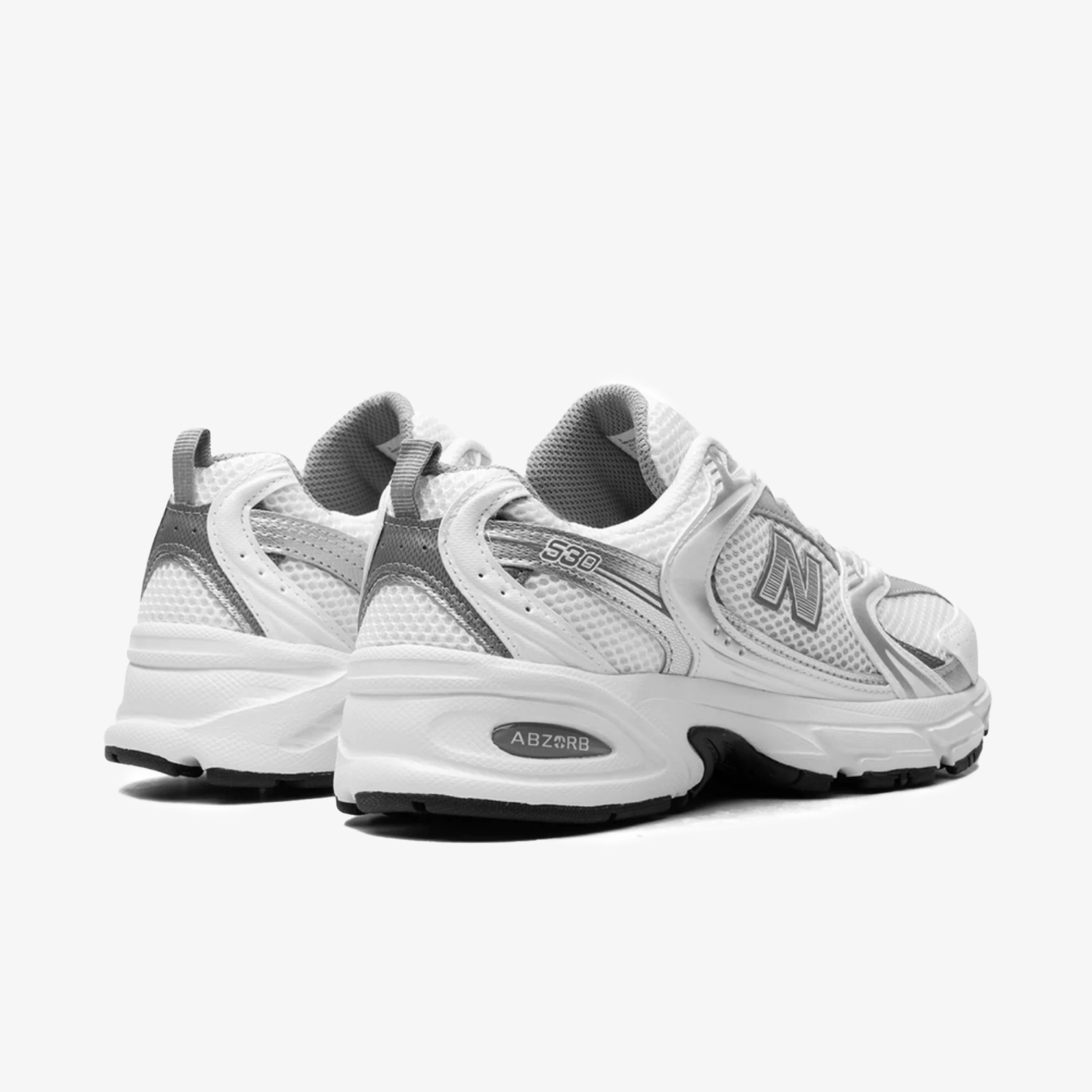 New Balance  530 White Silver Metallic