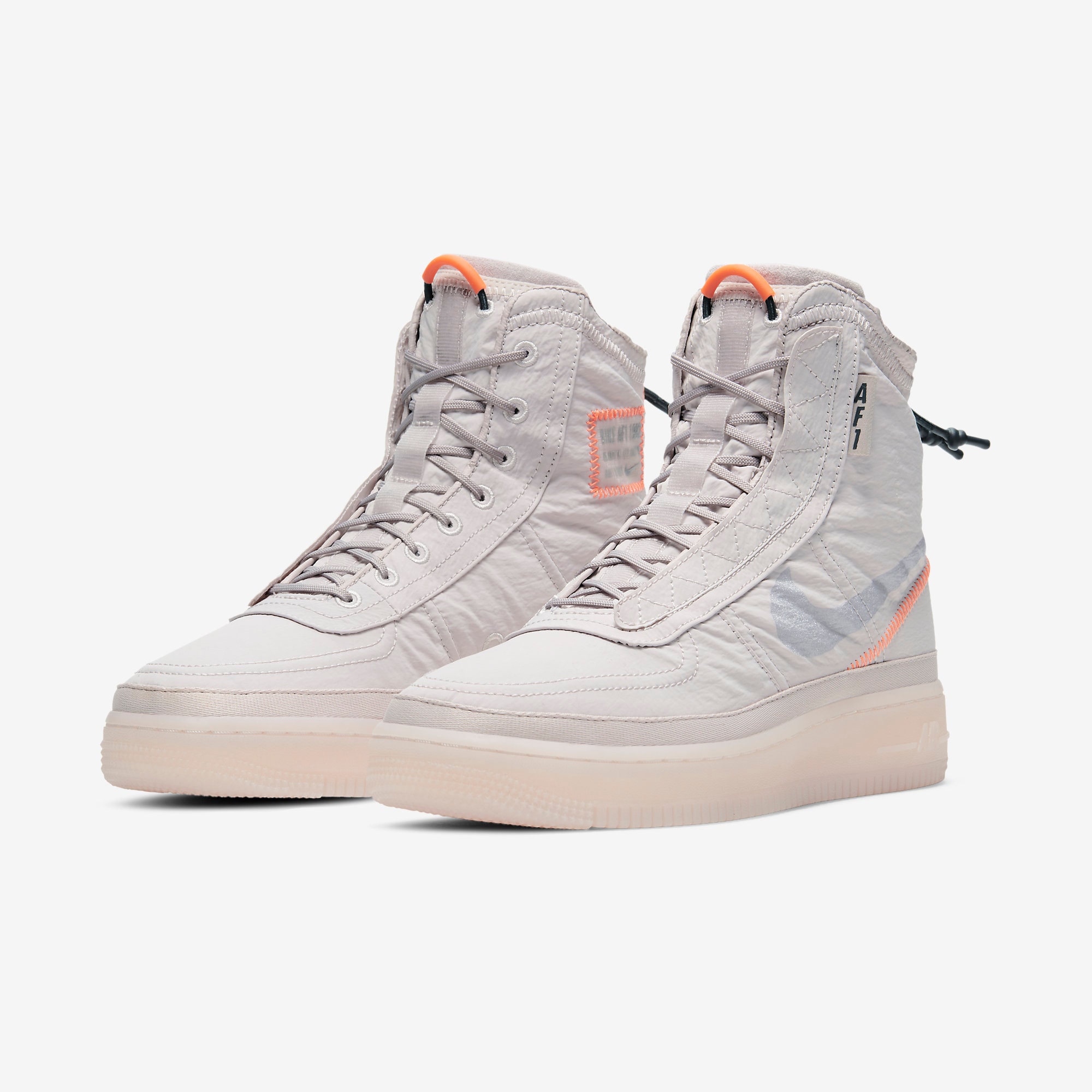 Nike Air Force 1 High Shell Platinum Violet