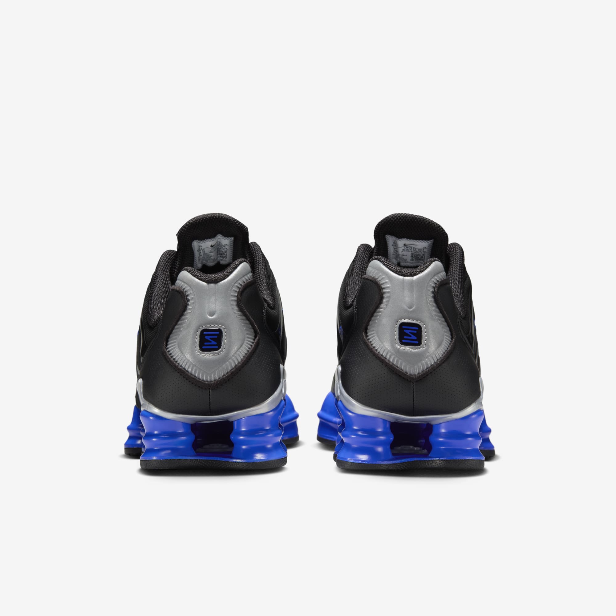 Nike Shox TL Black Racer Blue Metallic Silver