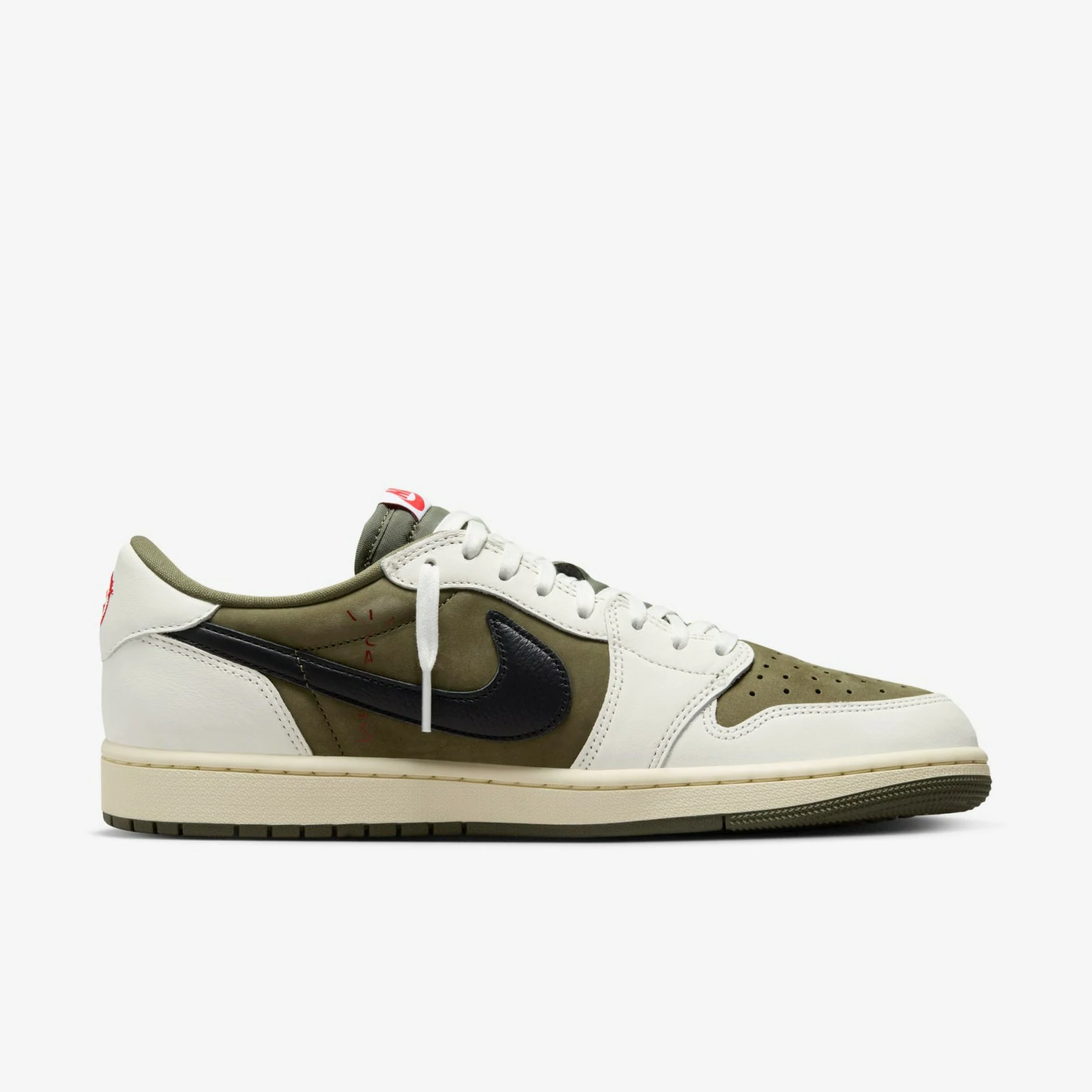 Nike Air Jordan 1 Retro Low Golf Travis Scott Neutral Olive
