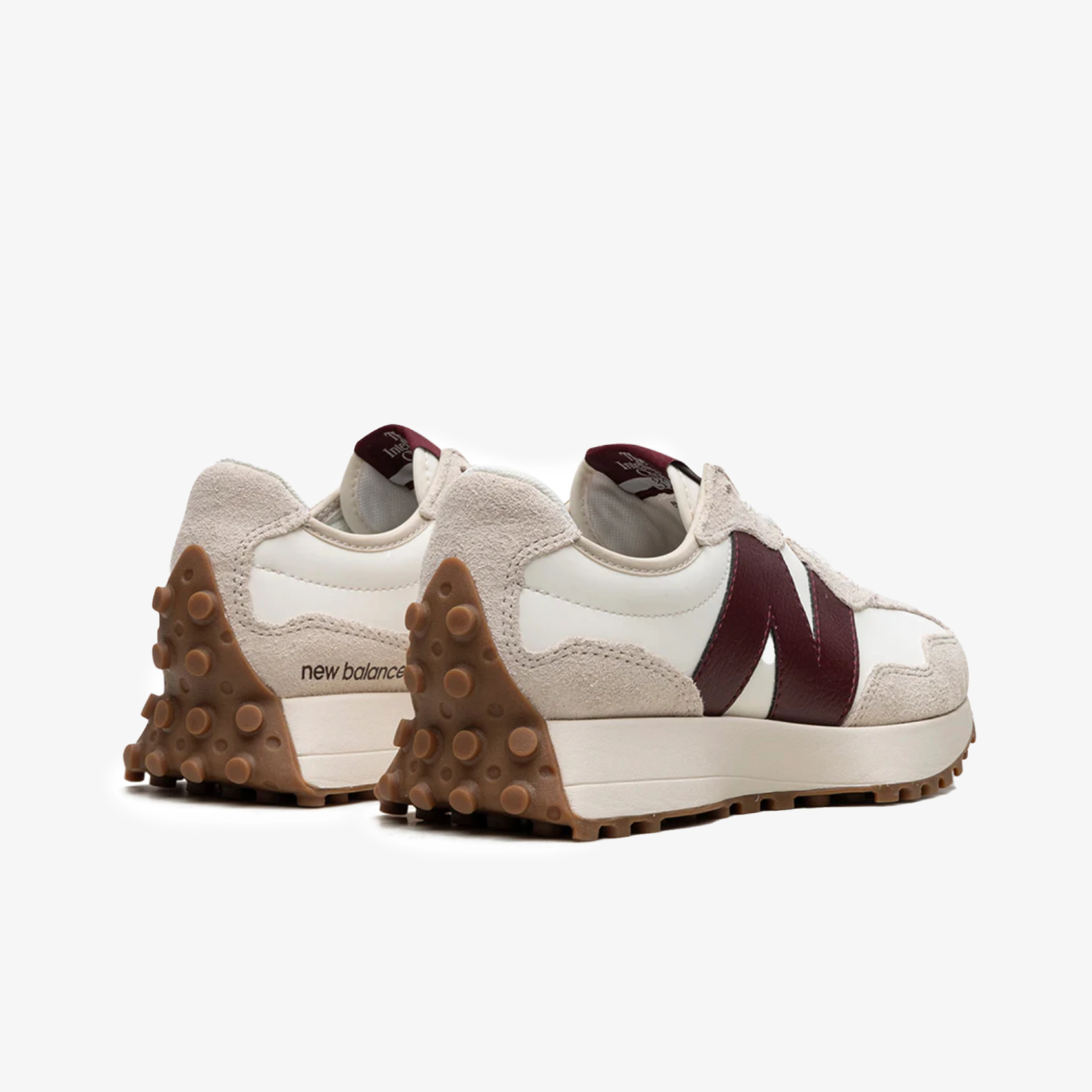 New Balance 327 WMNS Moonbeam Classic Burgundy