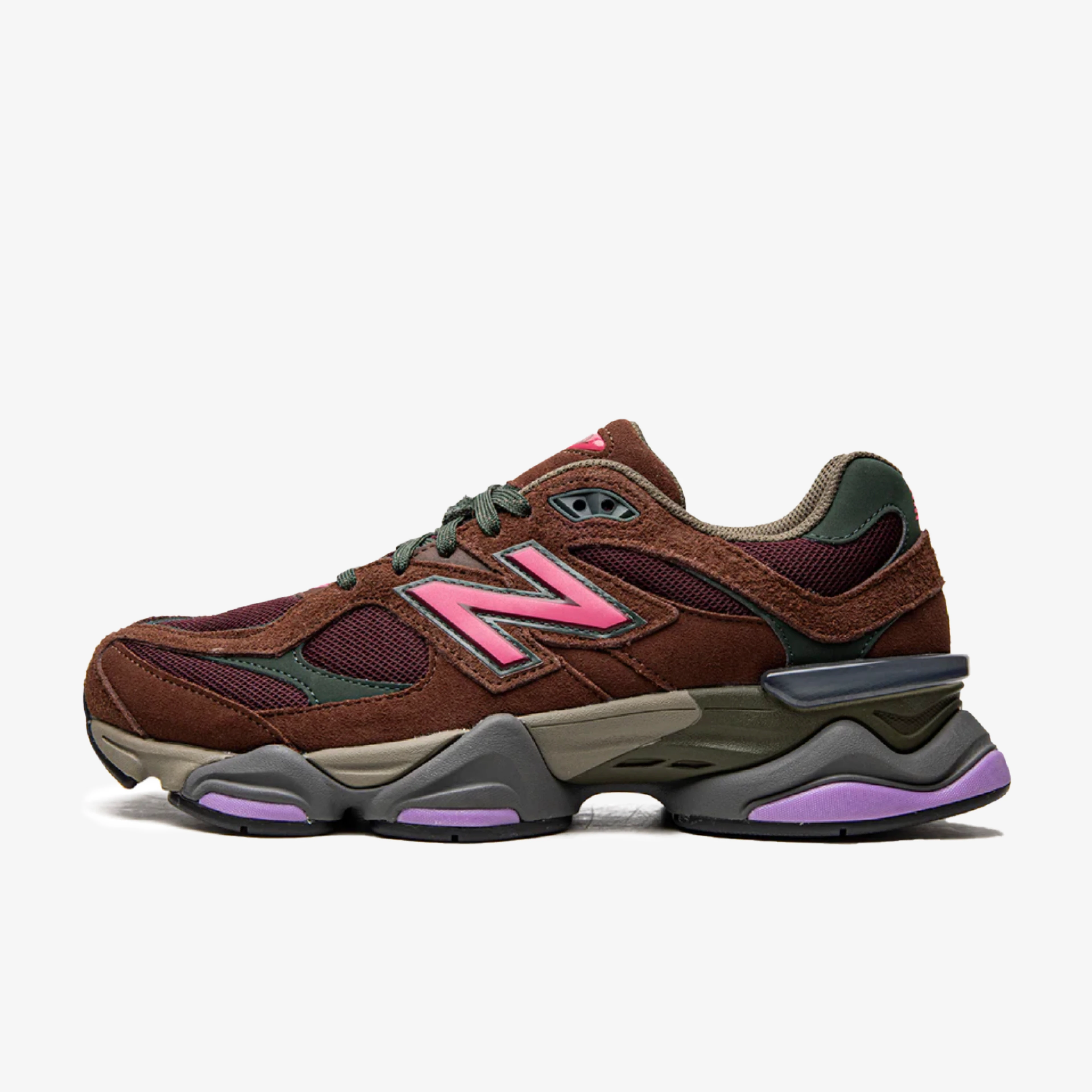 New Balance 9060 Rich Oak  Burgundy