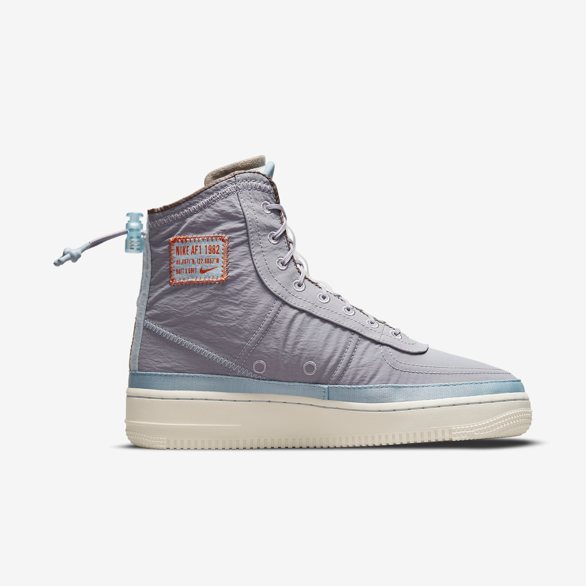 Nike Air Force 1 Shell Provence Purple