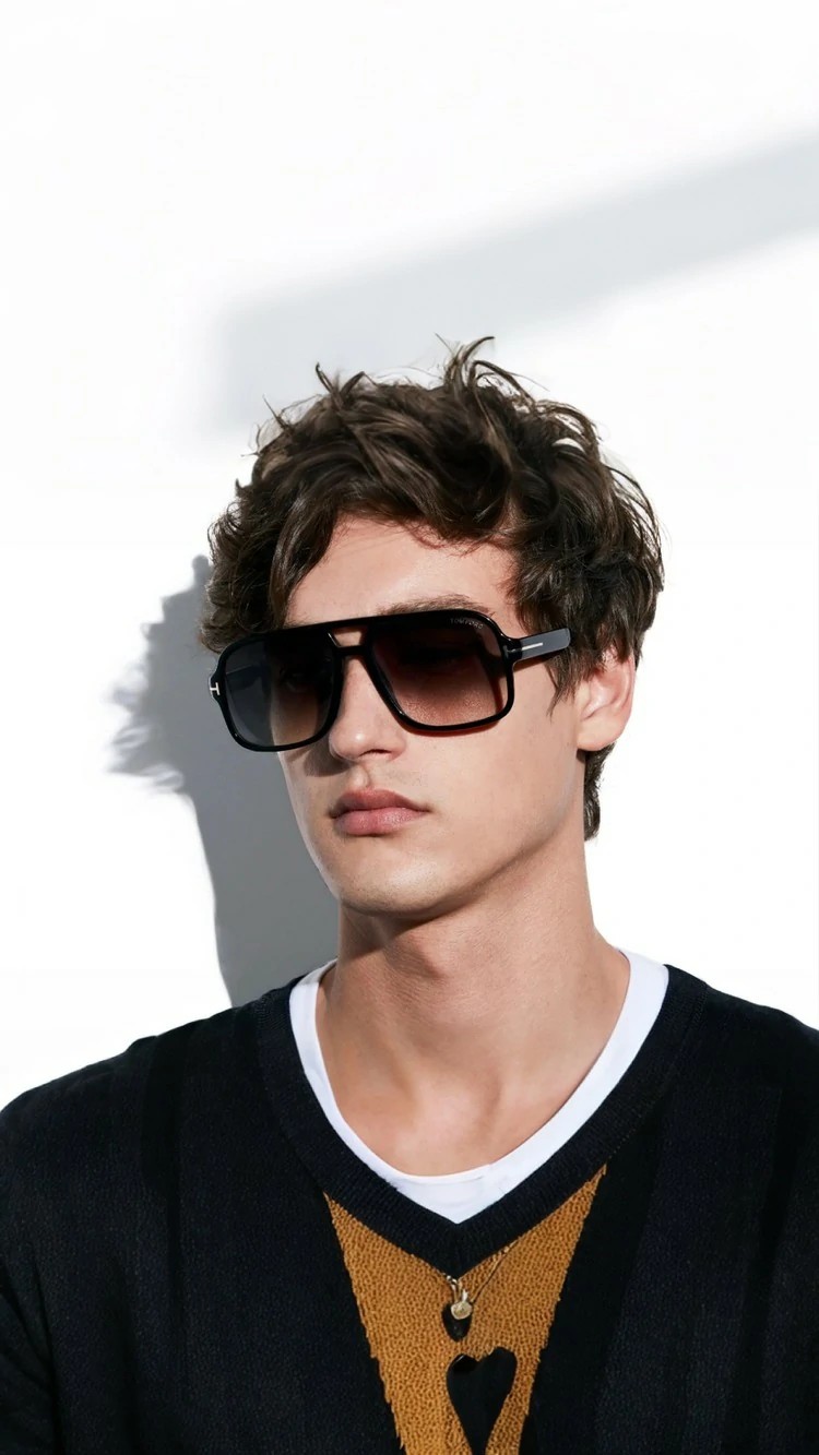 Tom Ford Falconer Black 0884