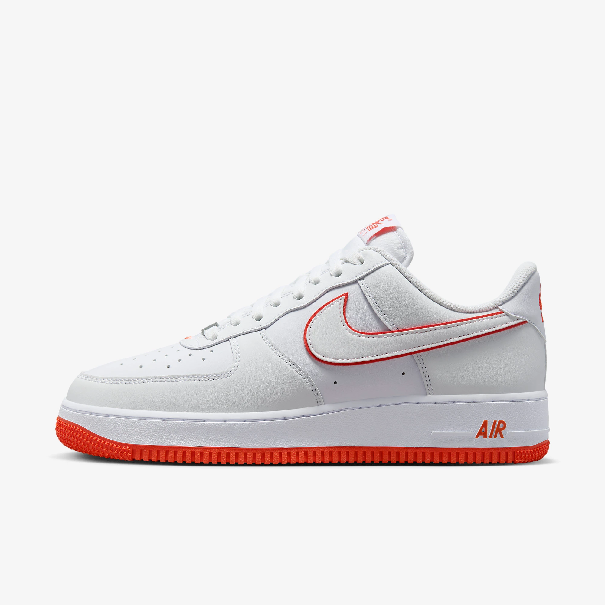 Nike Air Force 1 Low '07 White Picante Red
