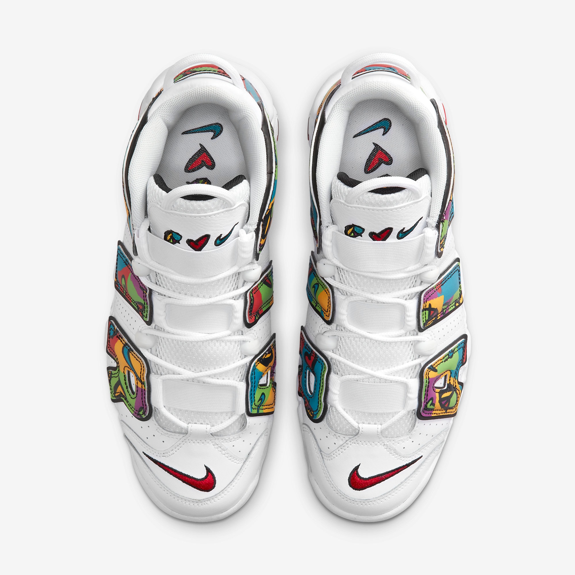 Nike Air More Uptempo Peace Love