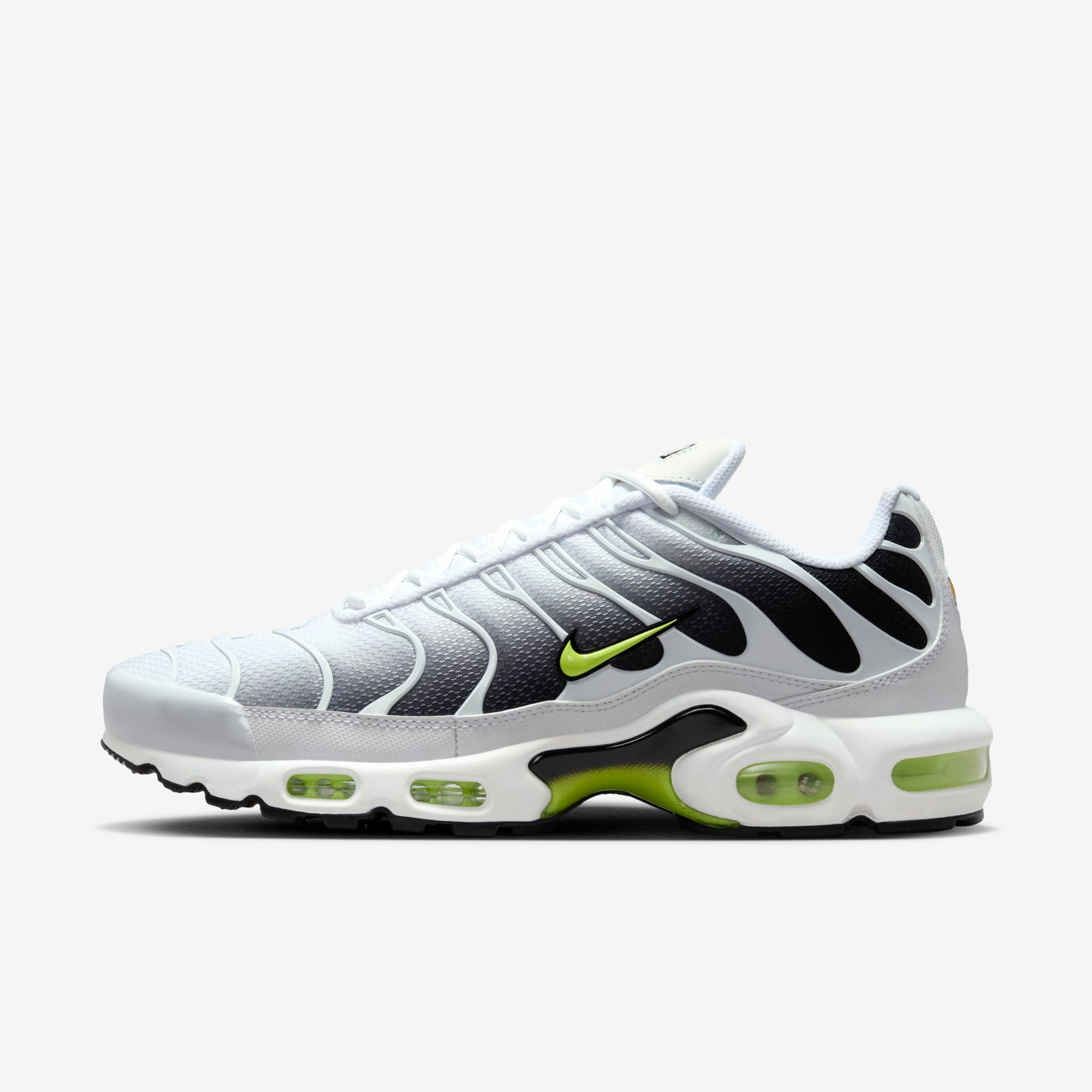 Nike TN Air Max Plus White Black Volt