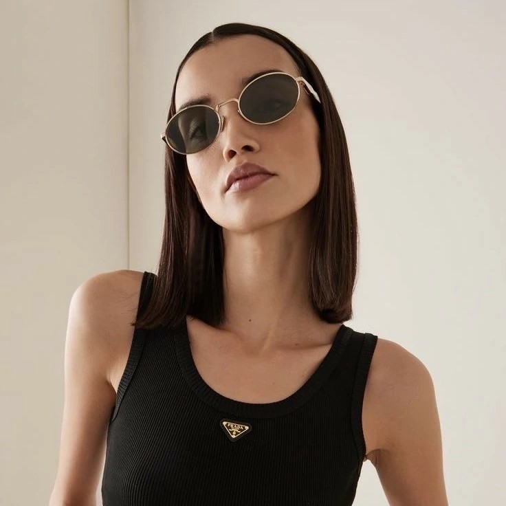 Prada PR65ZS Oval Black