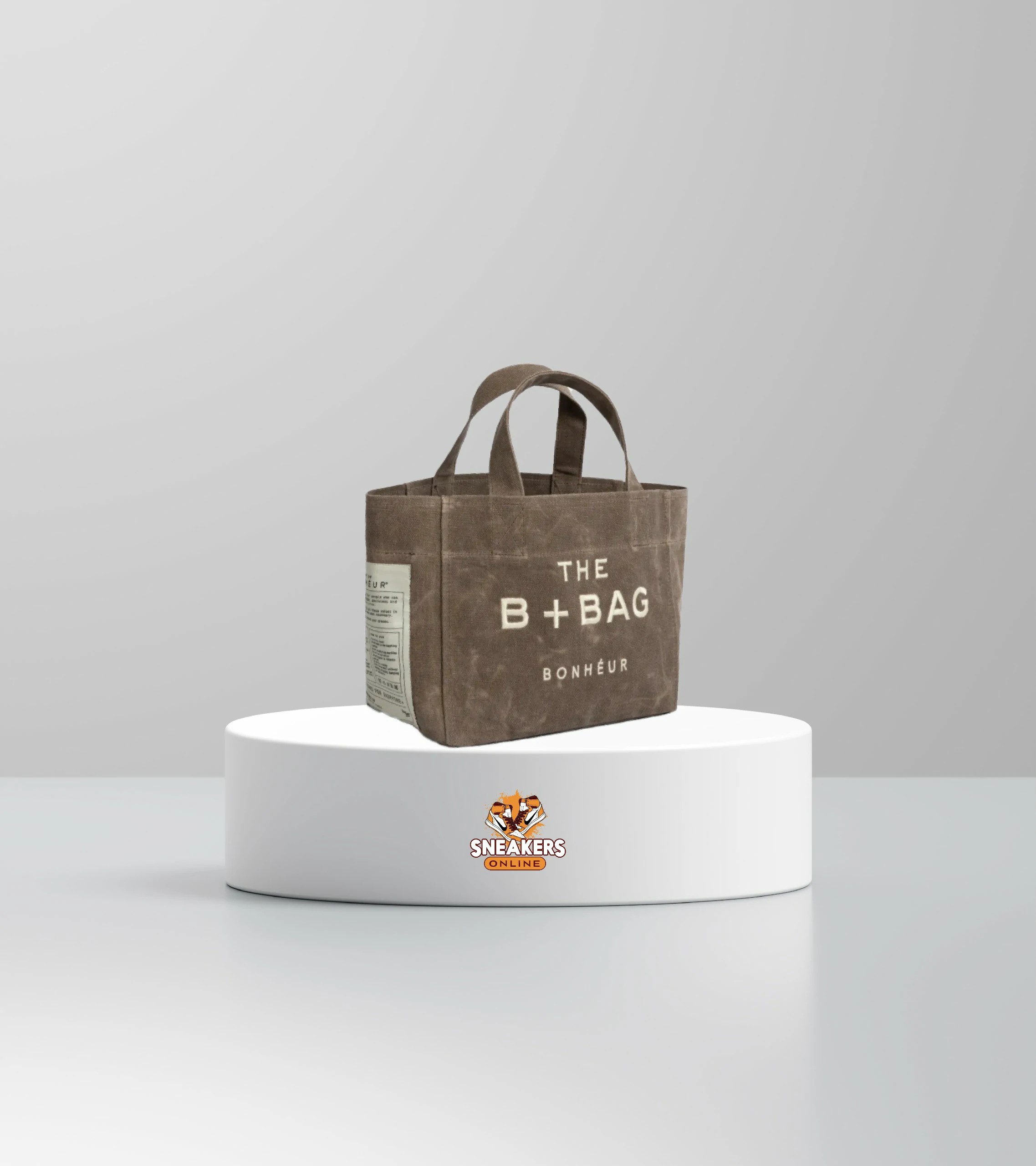 Bonheur The B+Bag Kanvas Chocolate Malt Çanta