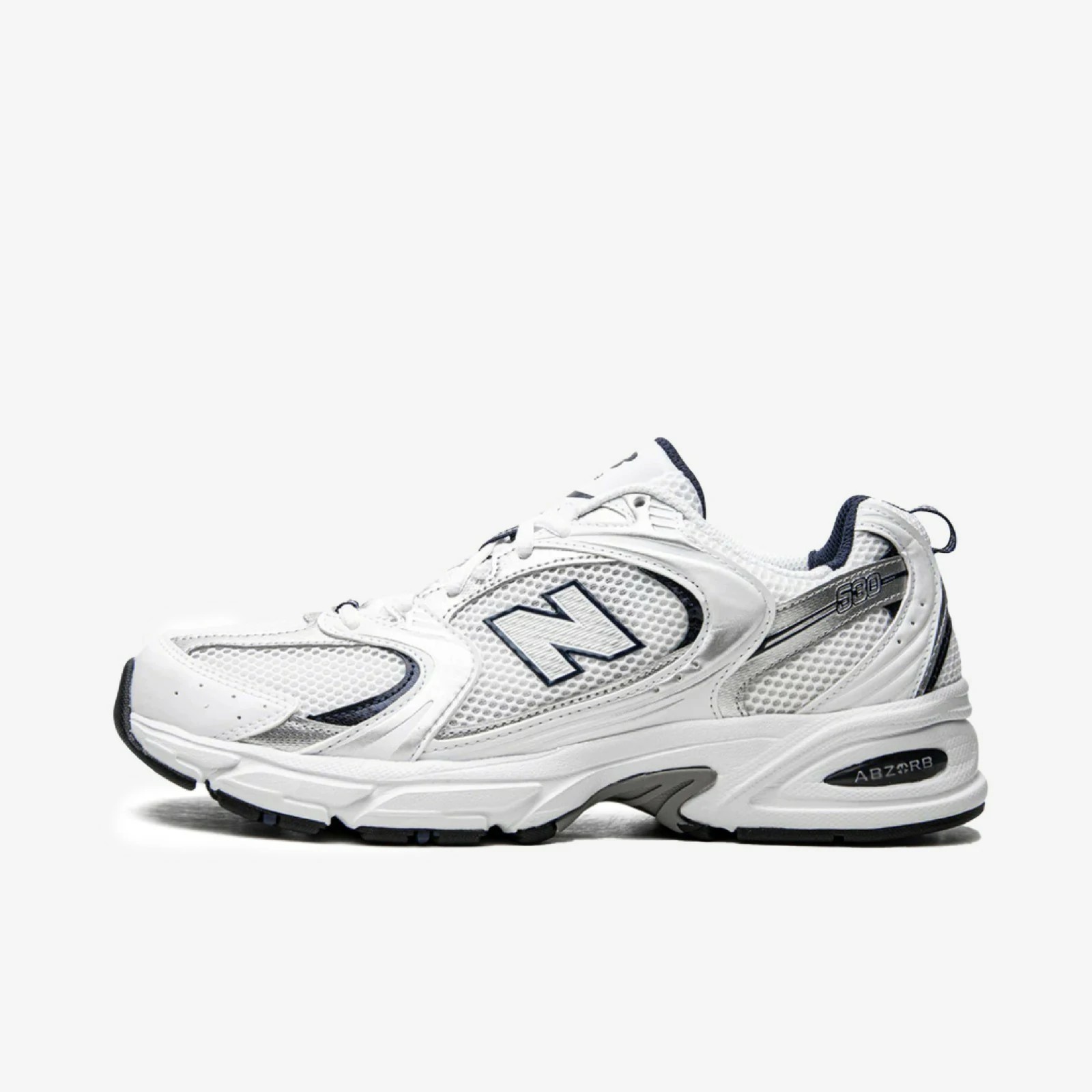 New Balance 530 WHITE SILVER NAVY