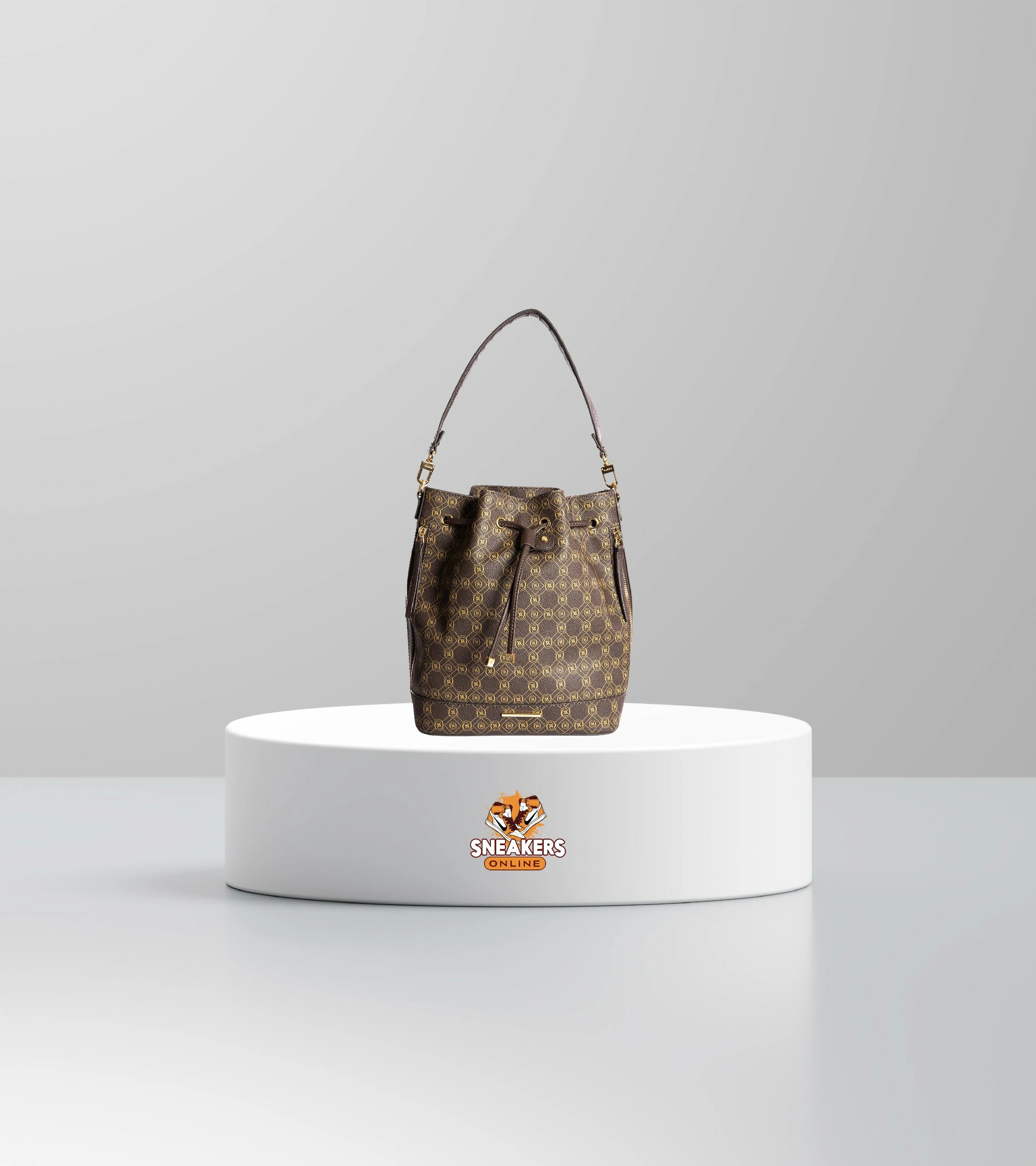 VAKKO Bucket Bag Brown 25’lik (Hakiki Deri)