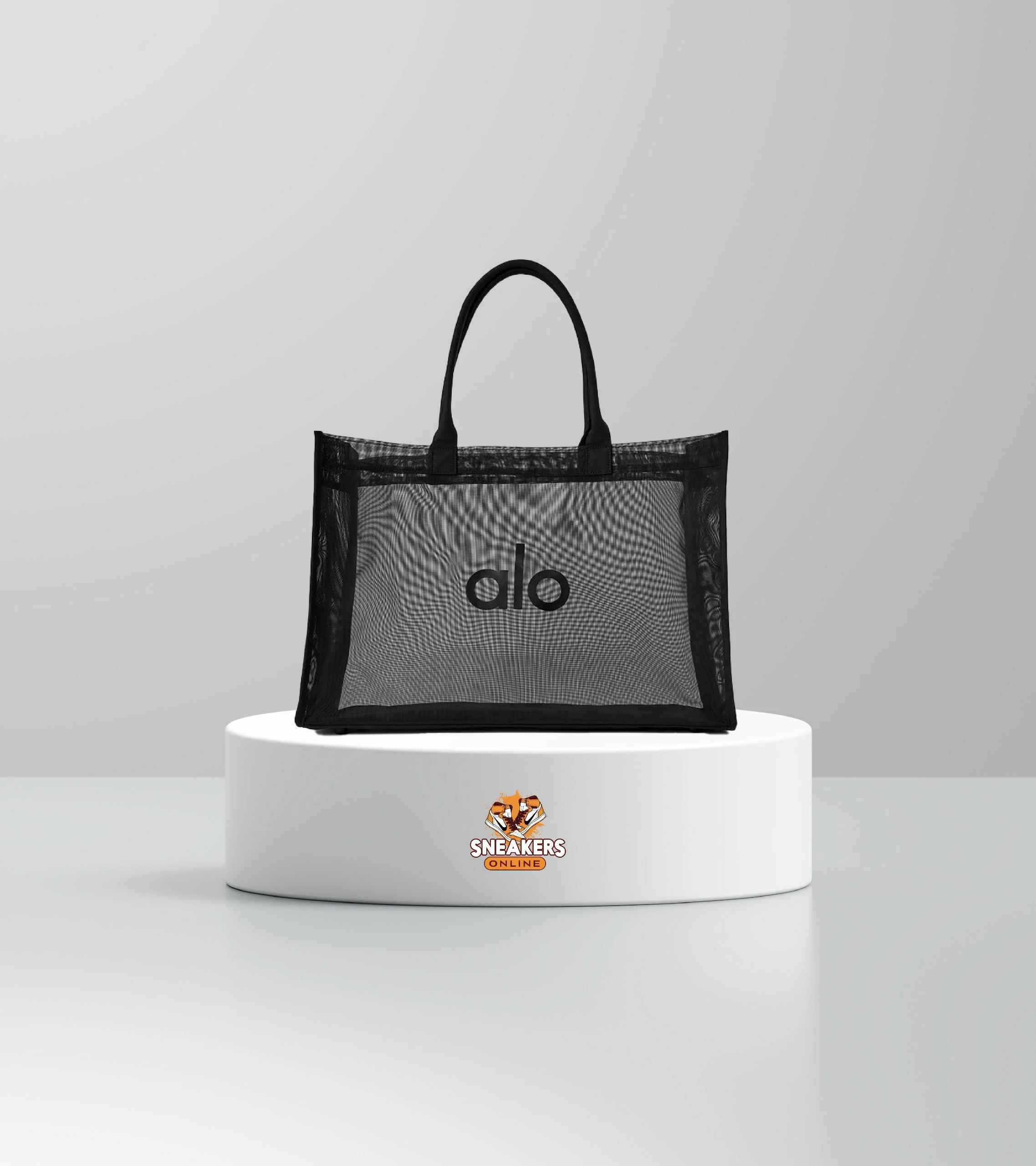 Alo Yoga Sheer Tote Bag Black (14” x 20”x7”)