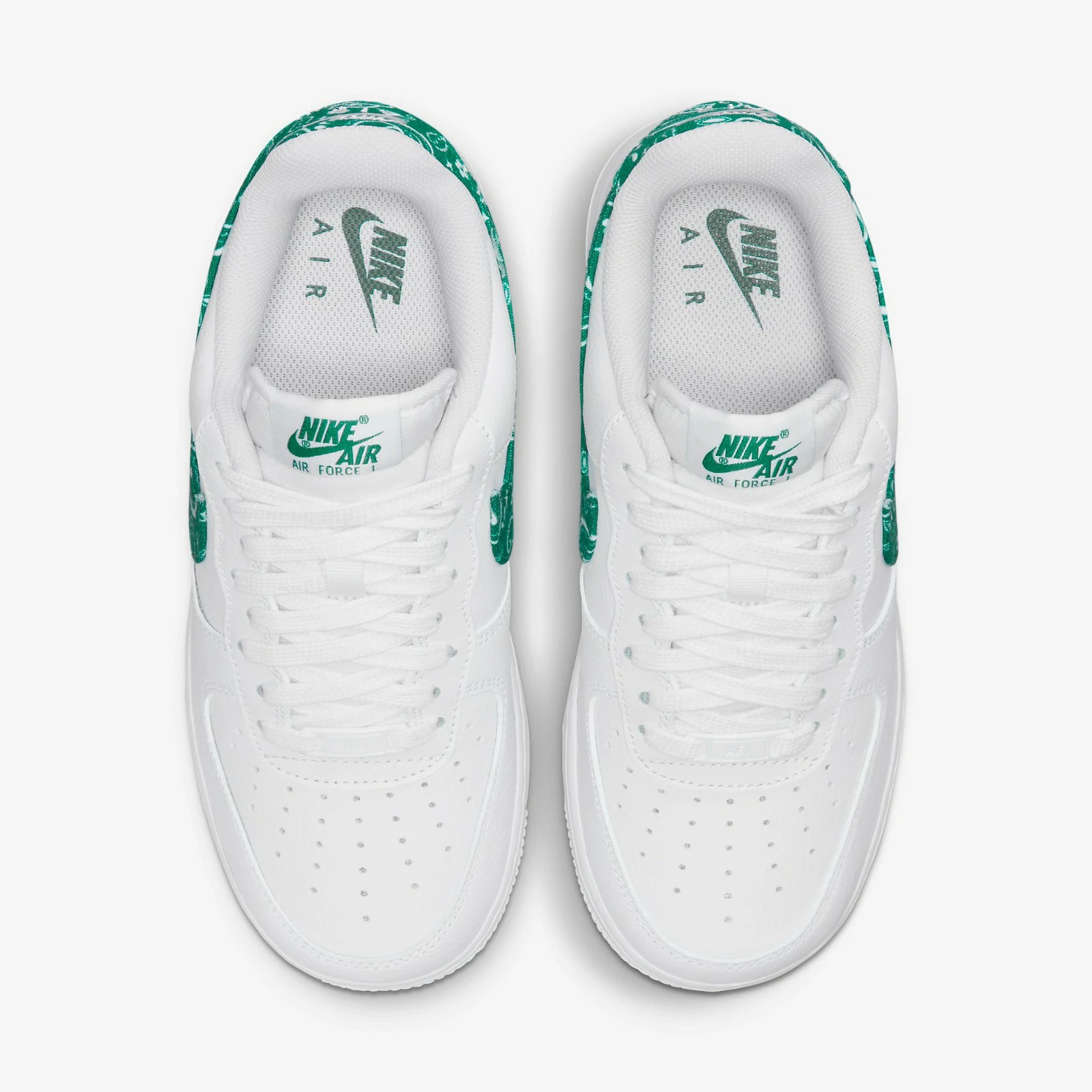 Nike Air Force 1 Green Paisley