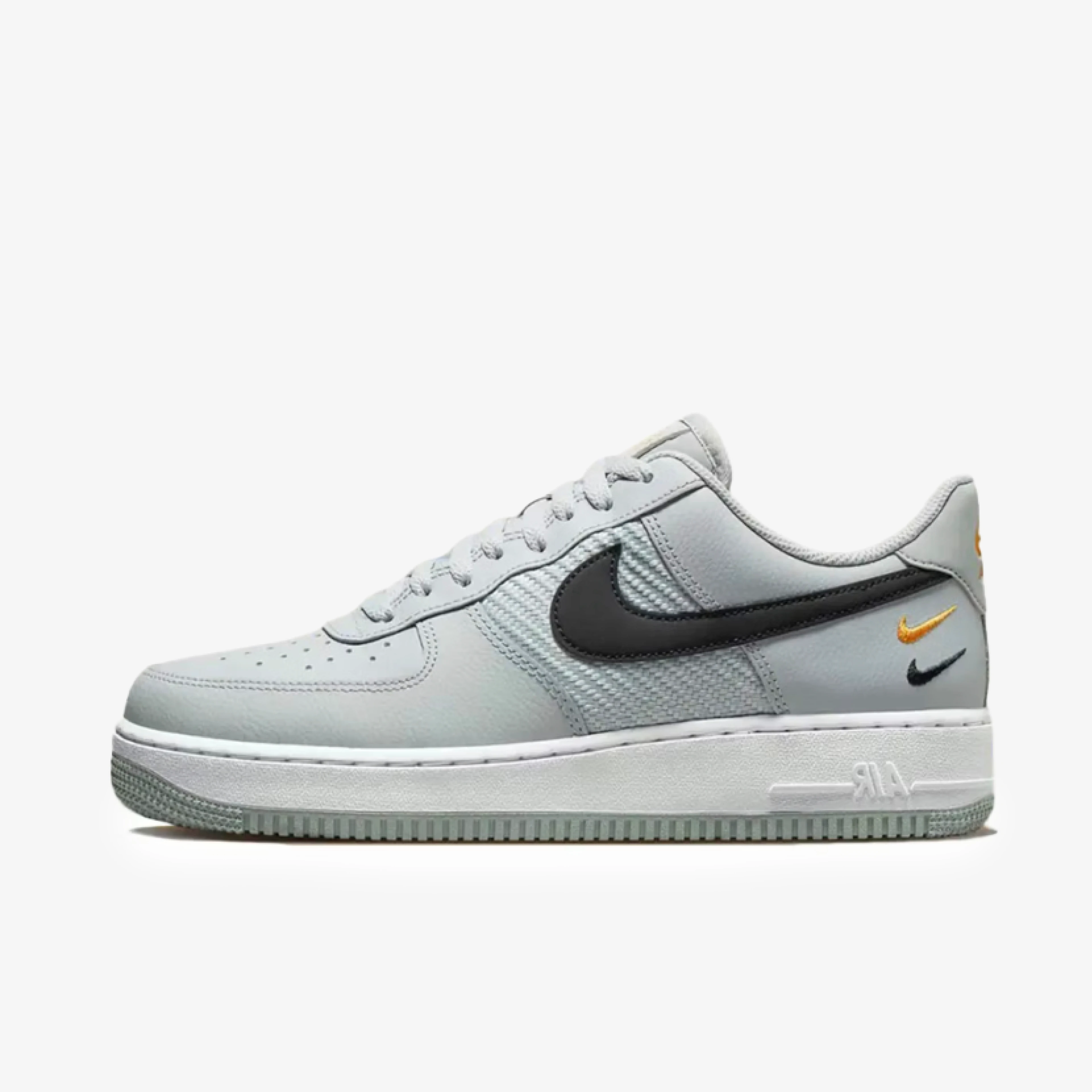 Nike Air Force 1 Low '07 Double Mini Swoosh Wolf Grey