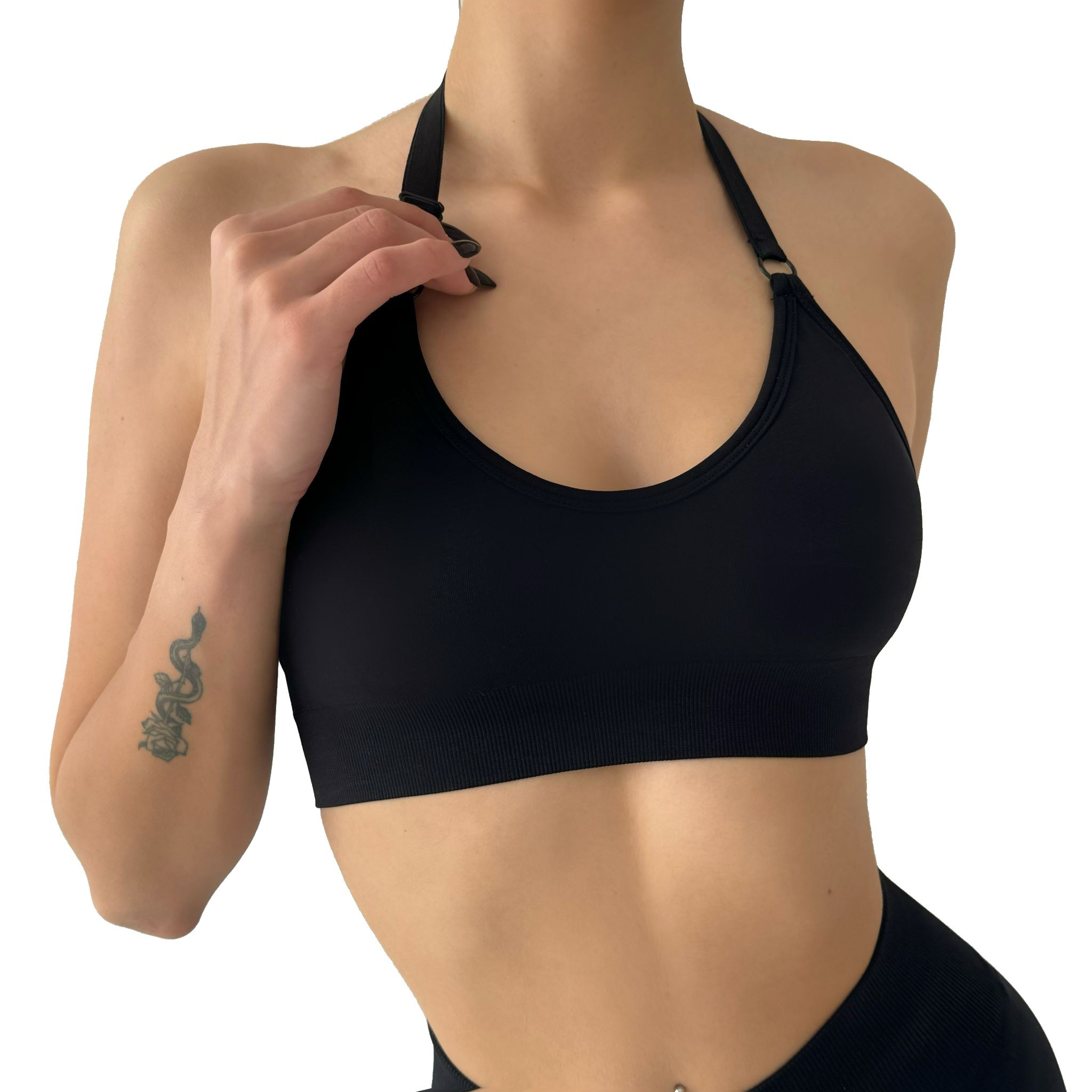 Minimal Halter Bra