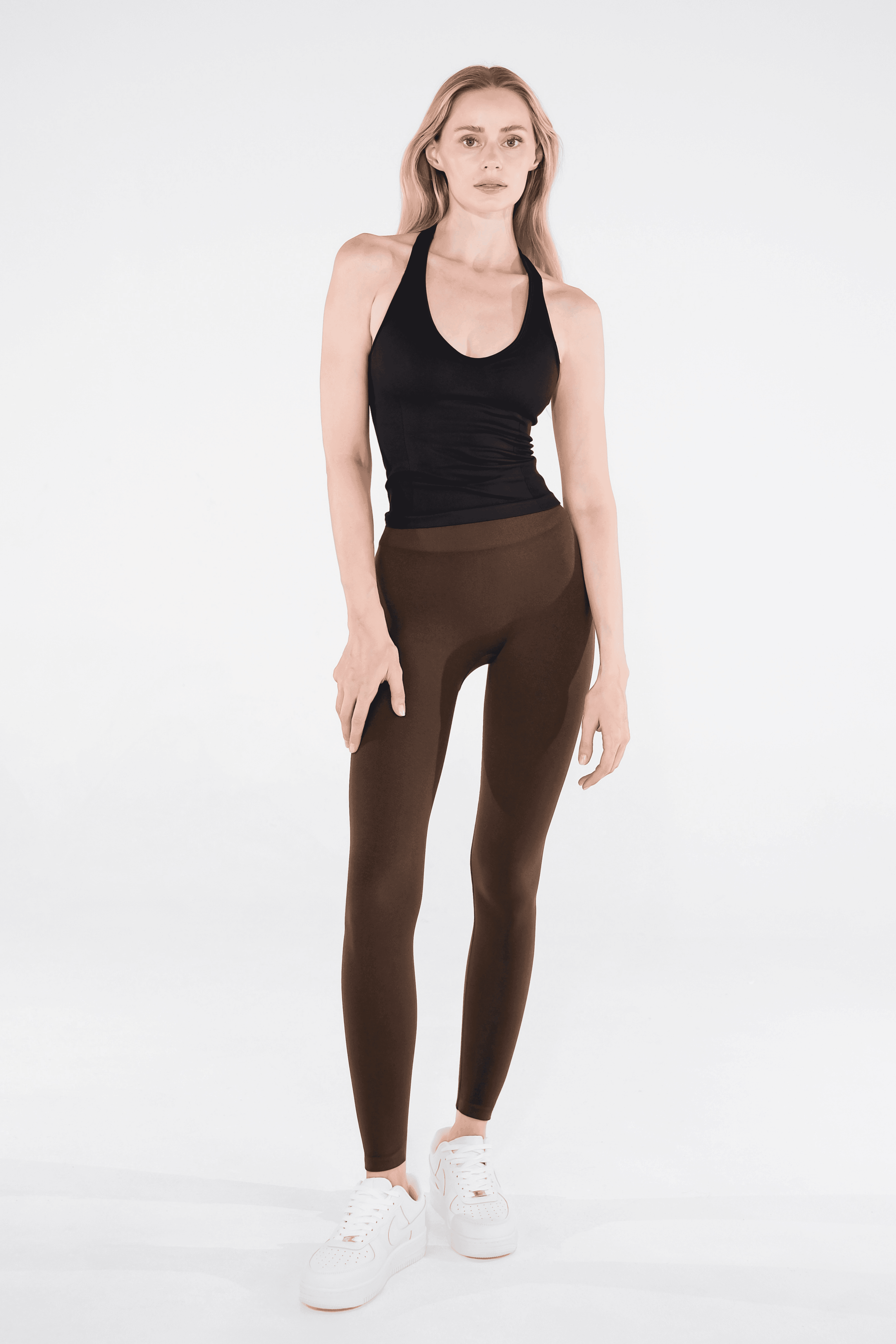 Rest Day No-Scrunch Seamless Tayt - Chocolate