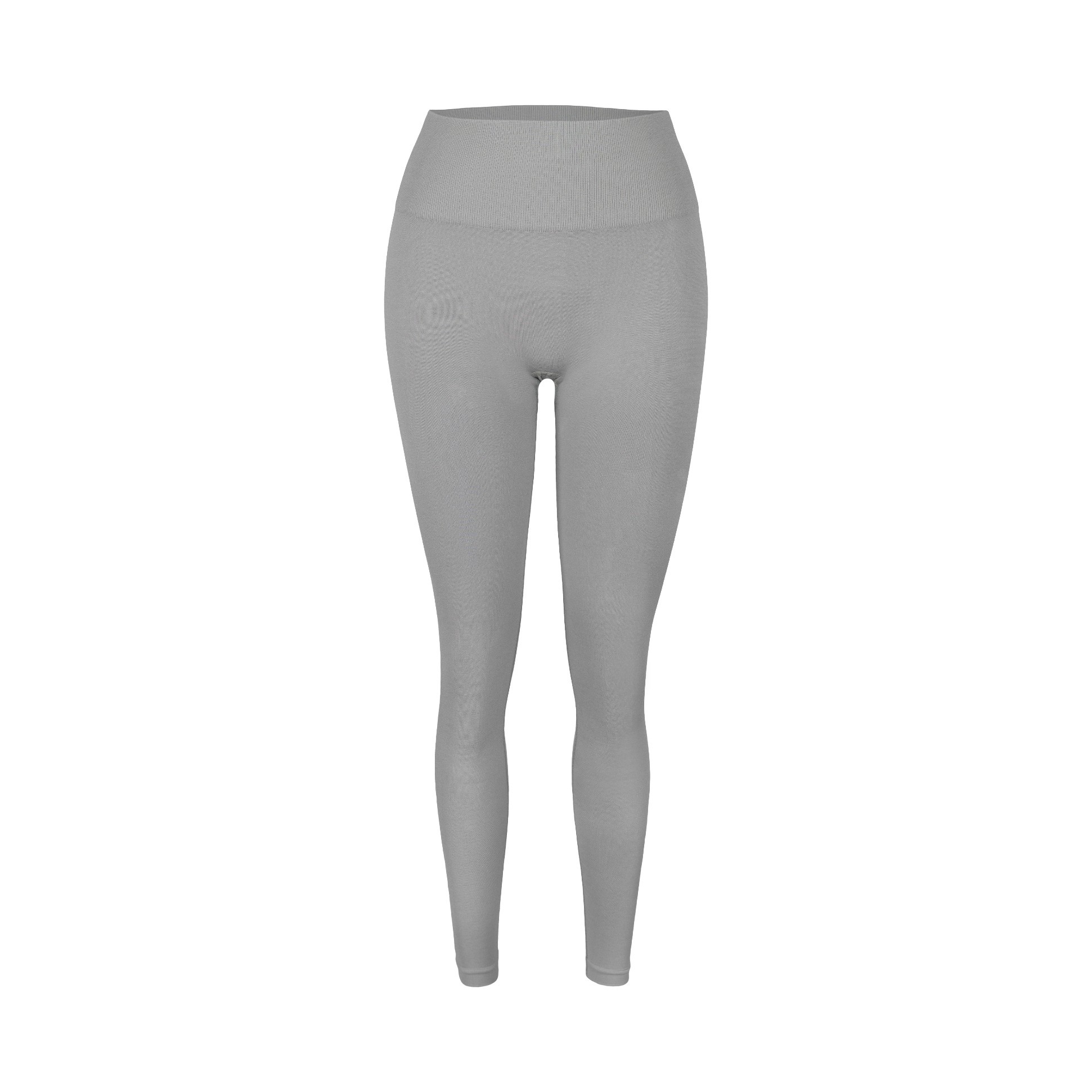 NO-Scrunch Seamless Leggings - Neutral Grey