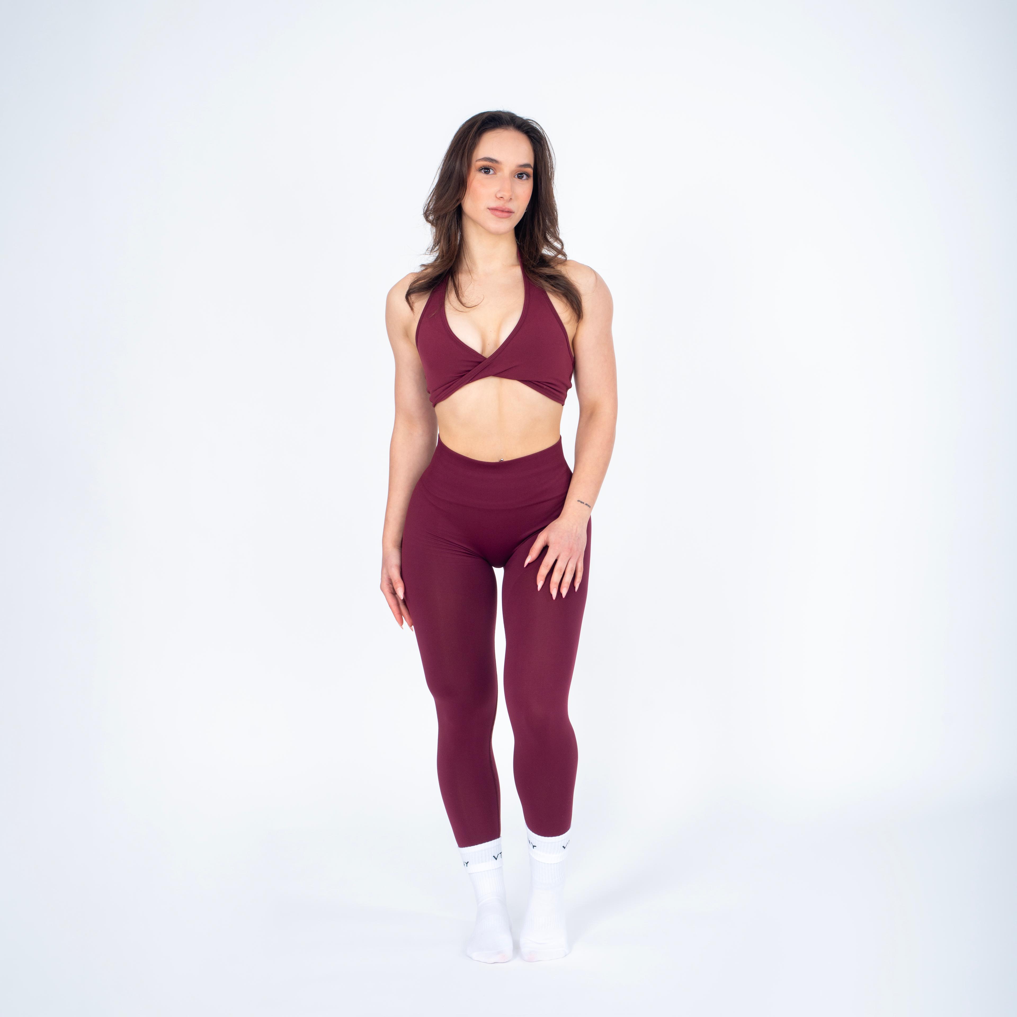 Elemental BBL Scrunch-Bum Tayt - Burgundy