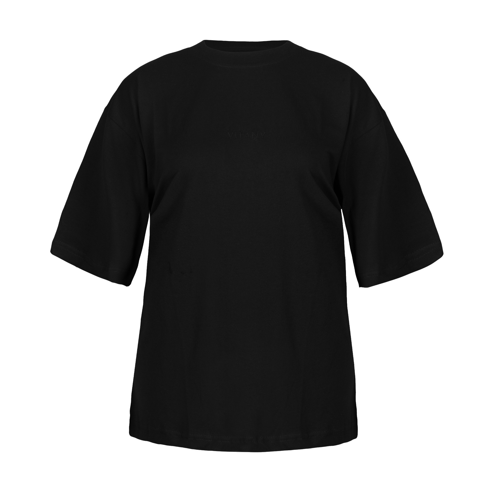 Essential Oversize T-Shirts - Unisex - Black