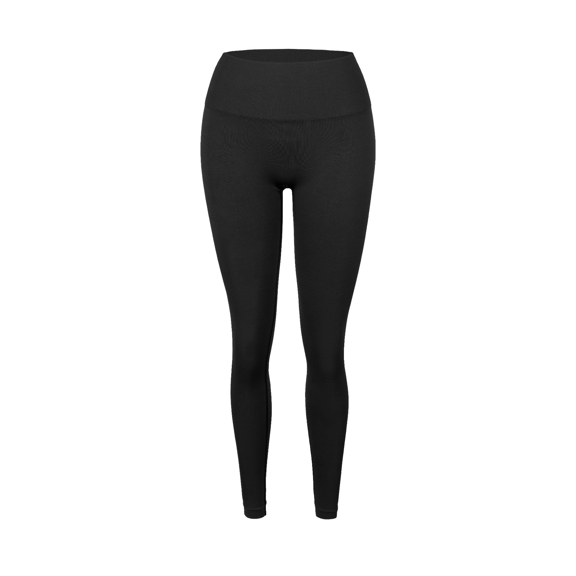 NO-Scrunch Seamless Leggings - Black