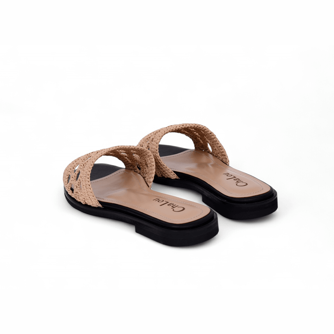 Cha Lou Beige Slippers