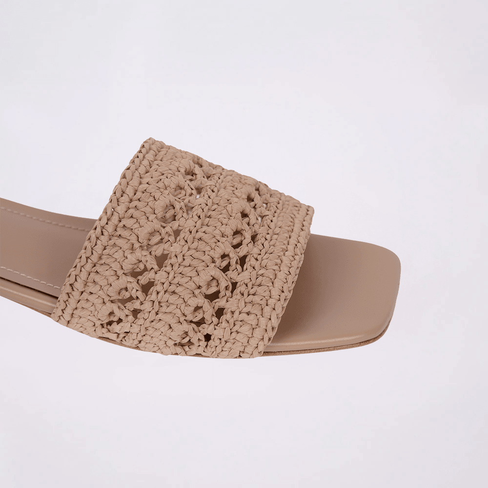 Cha Lou Beige Slippers