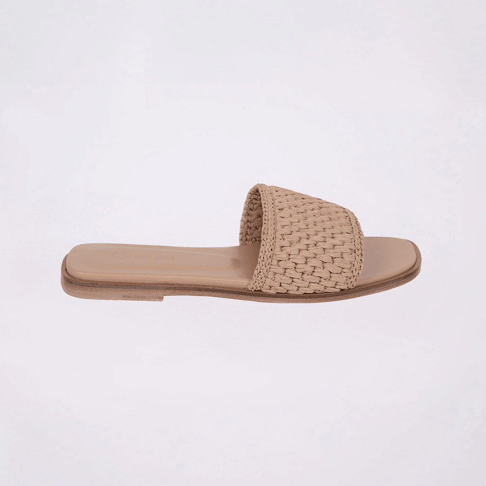 Cha Lou Beige Slippers