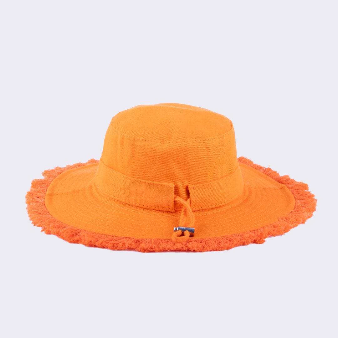 Orange Canvas Hat